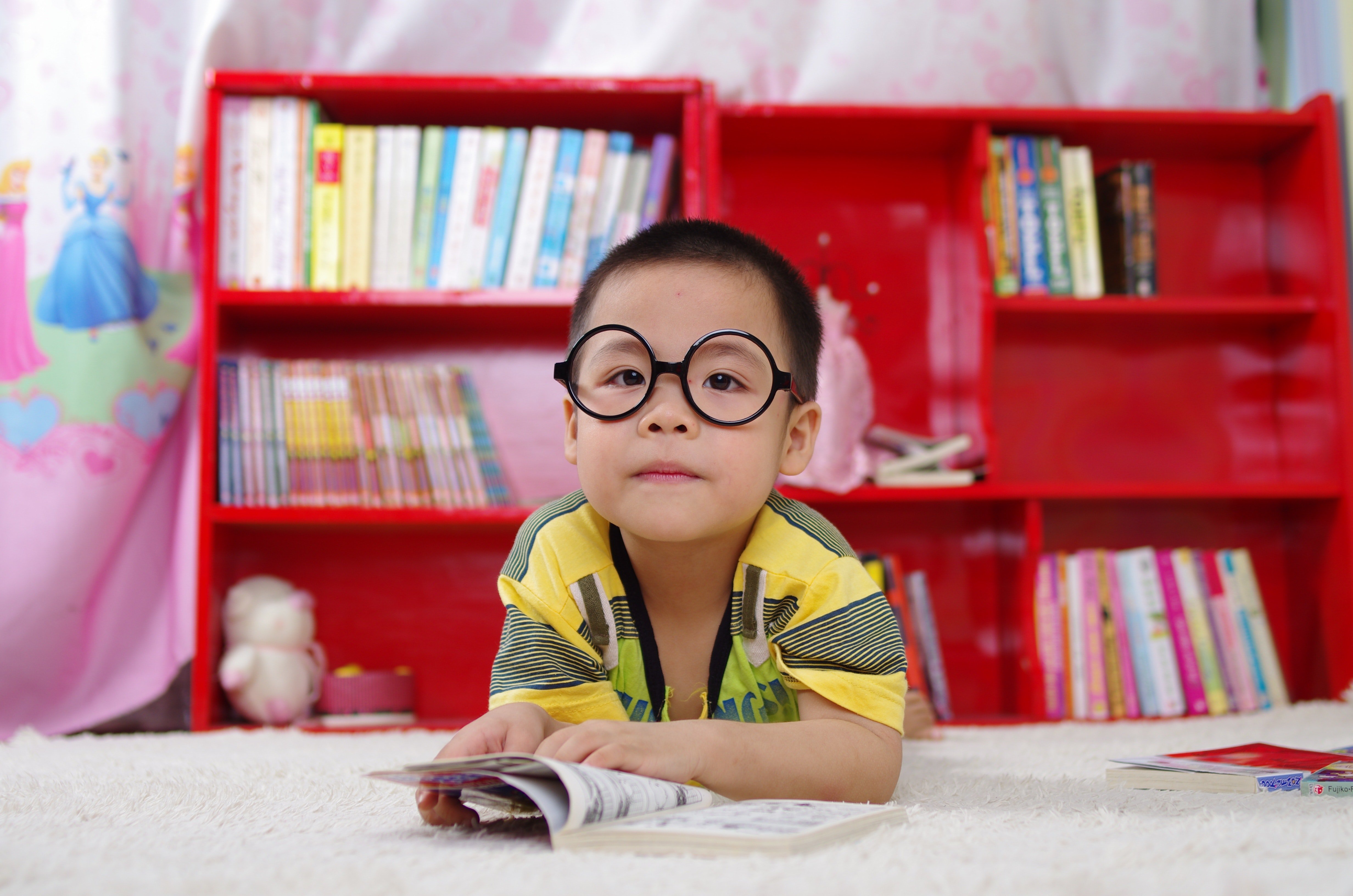 A boy wearing glasses. | Photo: Pexels/Pixabay