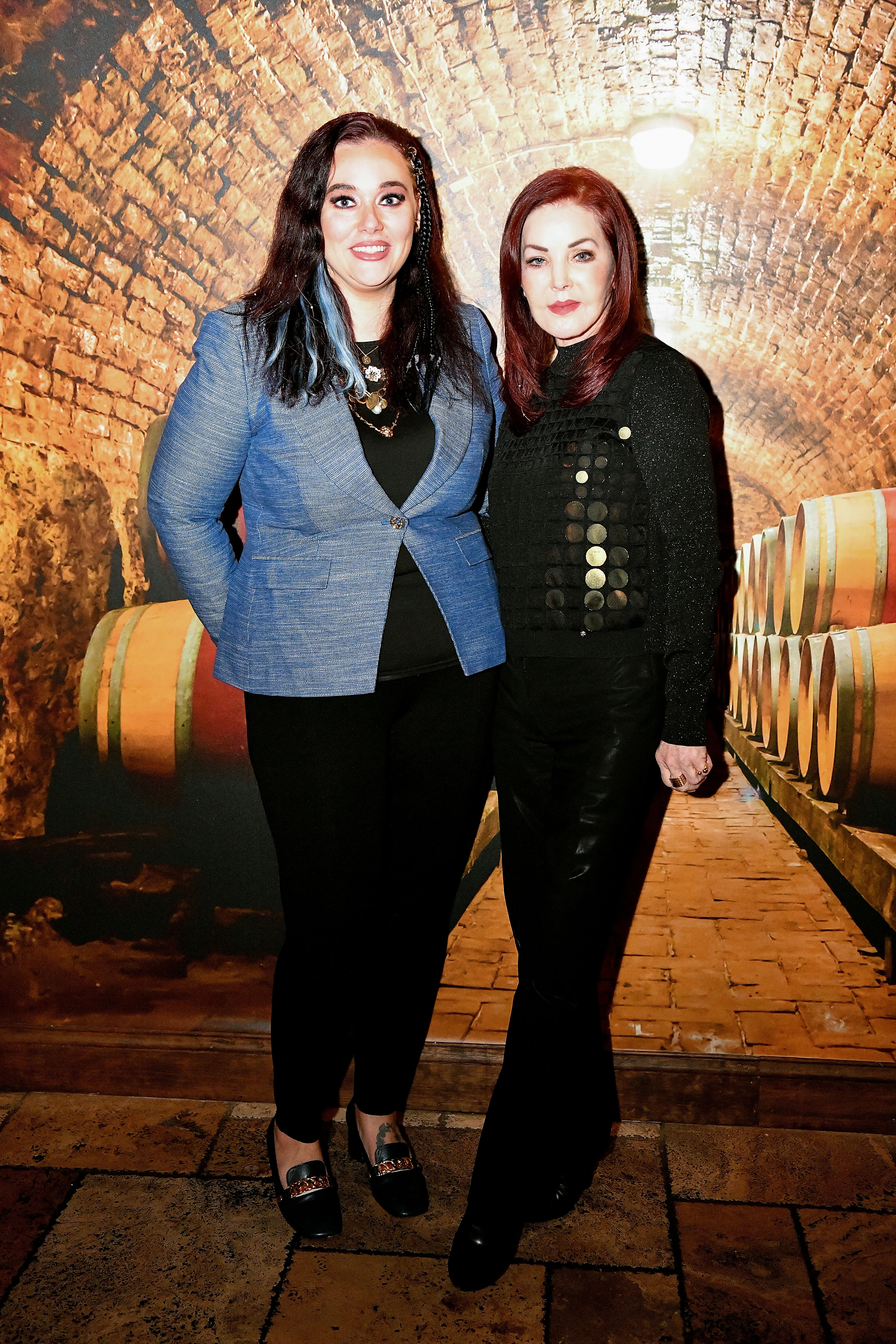 Dame Brigitte Kruse and Priscilla Presley pose on January 5, 2023, in Orlando, Florida | Source: Getty Images
