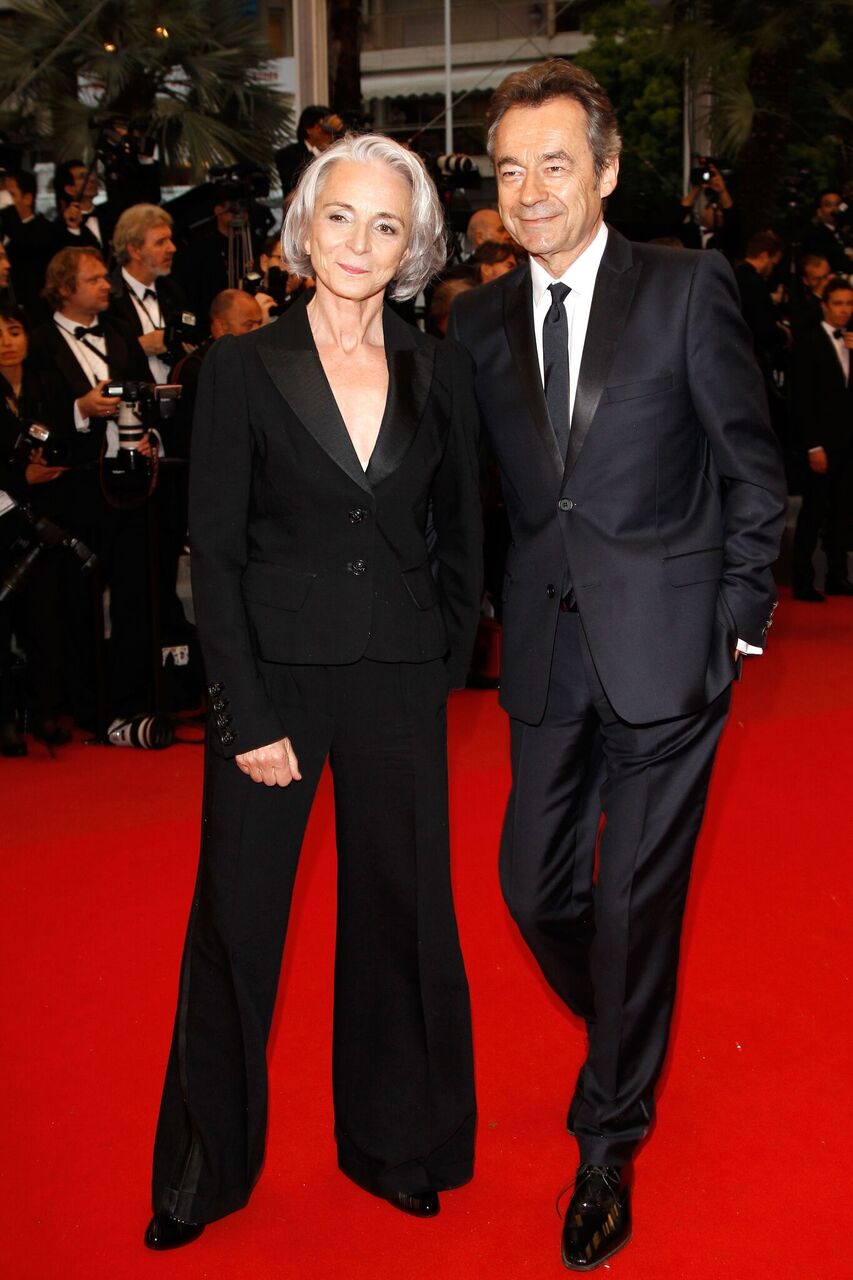 Michel Denisot et son épouse Martine Patier assistent à la cérémonie de clôture et à la première de "Thérèse Desqueyroux" le 27 mai 2012 à Cannes, France. | Photo : Getty Images