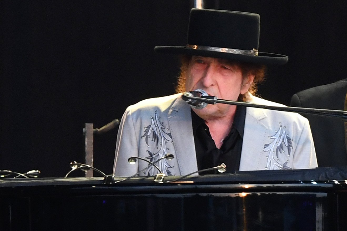 Bob Dylan performing at Hyde Park on July 12, 2019, in London | Source: Getty Images