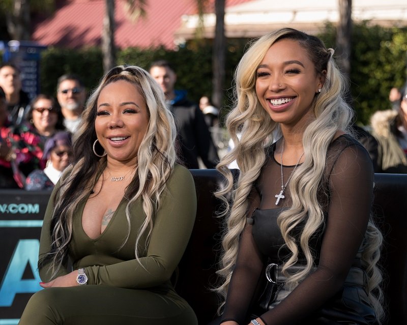Tiny Harris and Zonnique Pullins on February 20, 2018 in Universal City, California | Photo: Getty Images