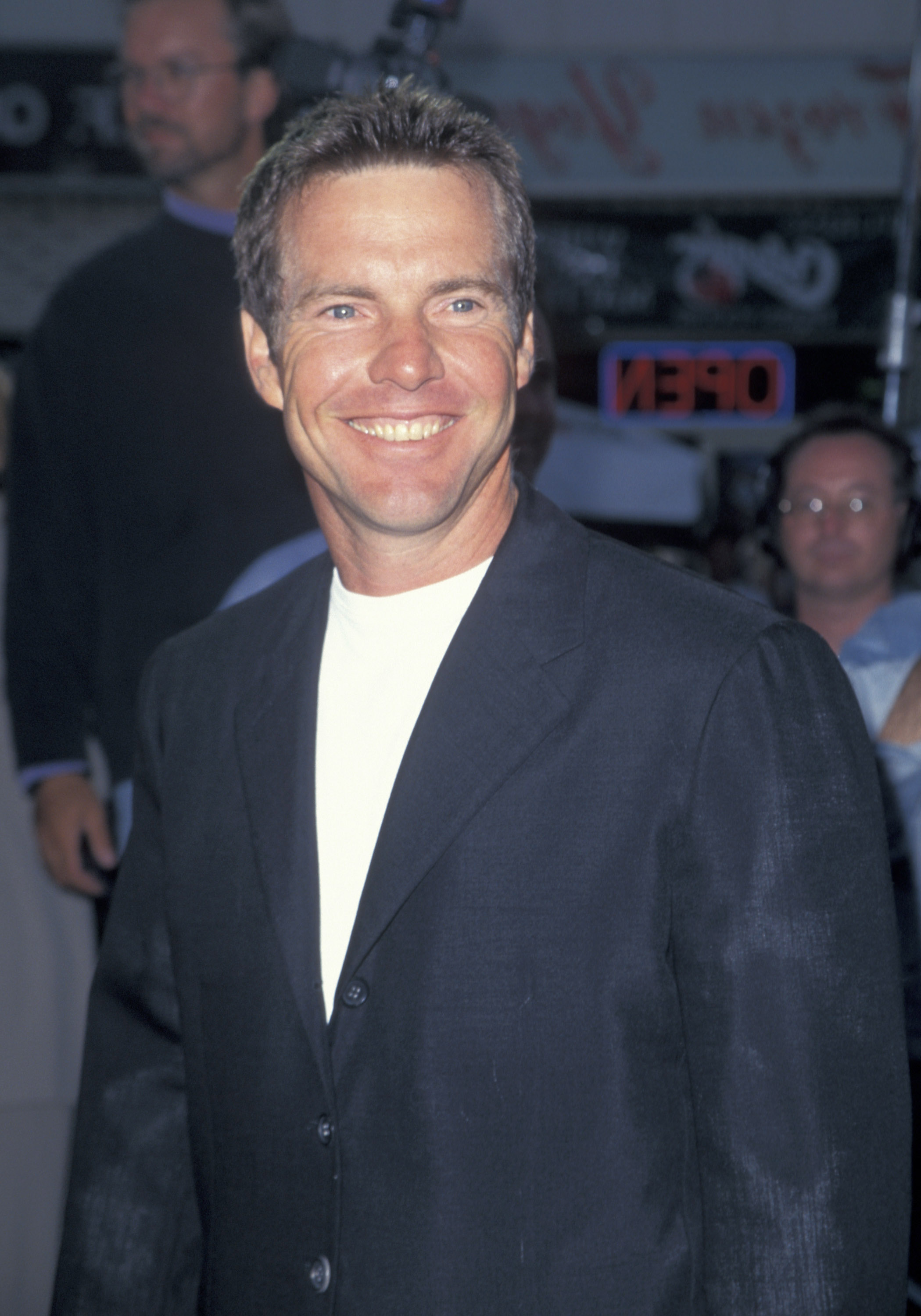 Dennis Quaid at the "Dragonheart" premiere in California, 1996 | Source: Getty Images