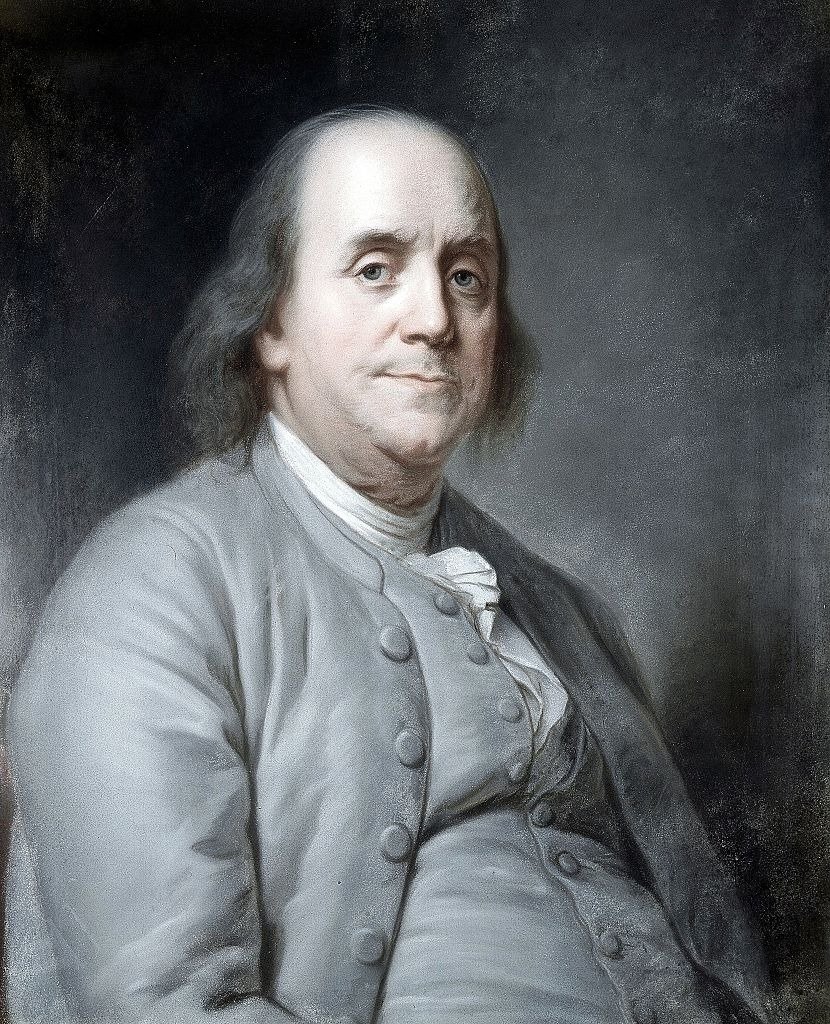 Portrait of Benjamin Franklin (1706-1790) American printer, publisher, scientist, inventor, statesman and diplomat. | Photo: Getty Images