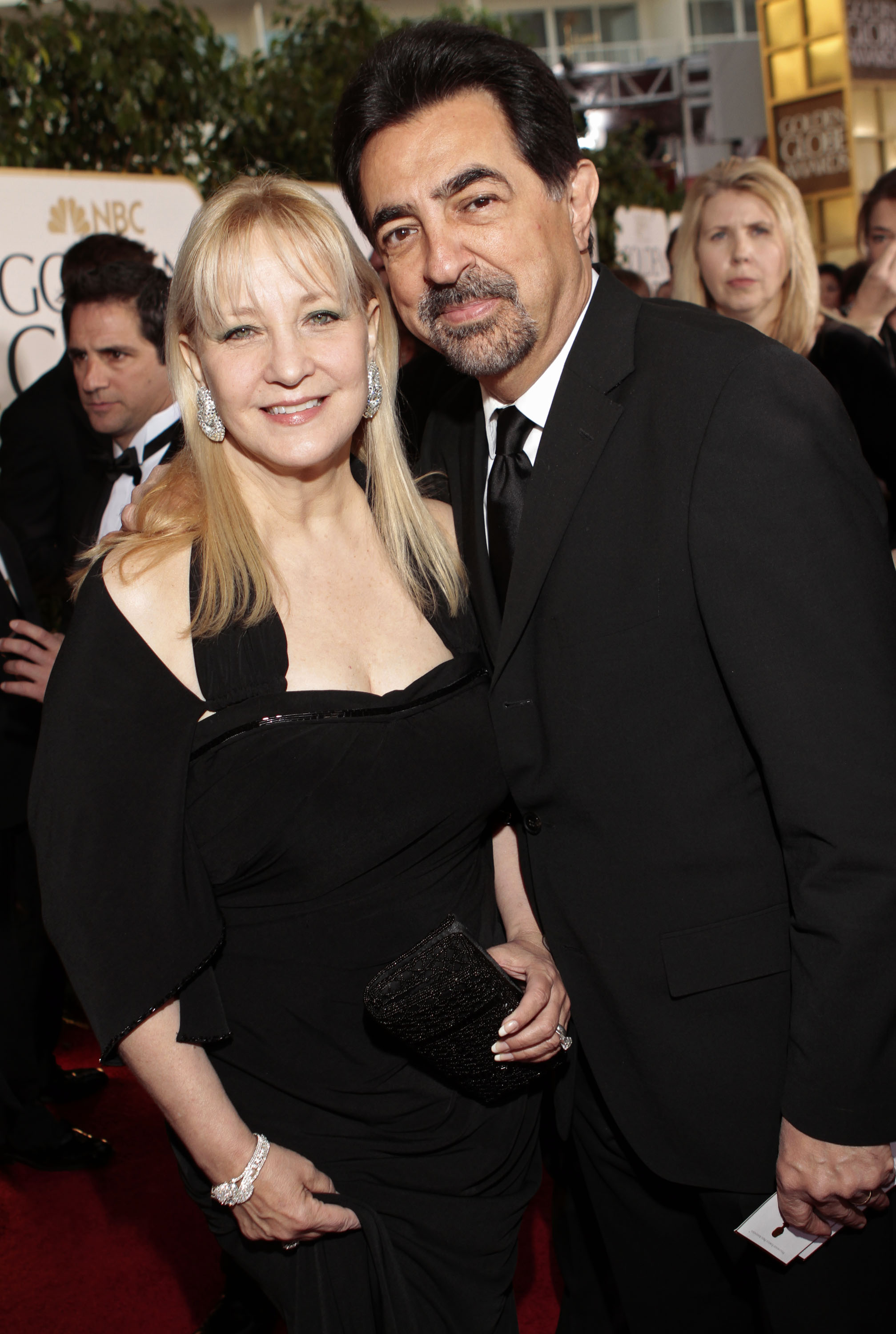 Arlene Vhrel and Joe Mantegna at the 68th Annual Golden Globe Awards in Beverly Hills, California on January 16, 2011 | Source: Getty Images