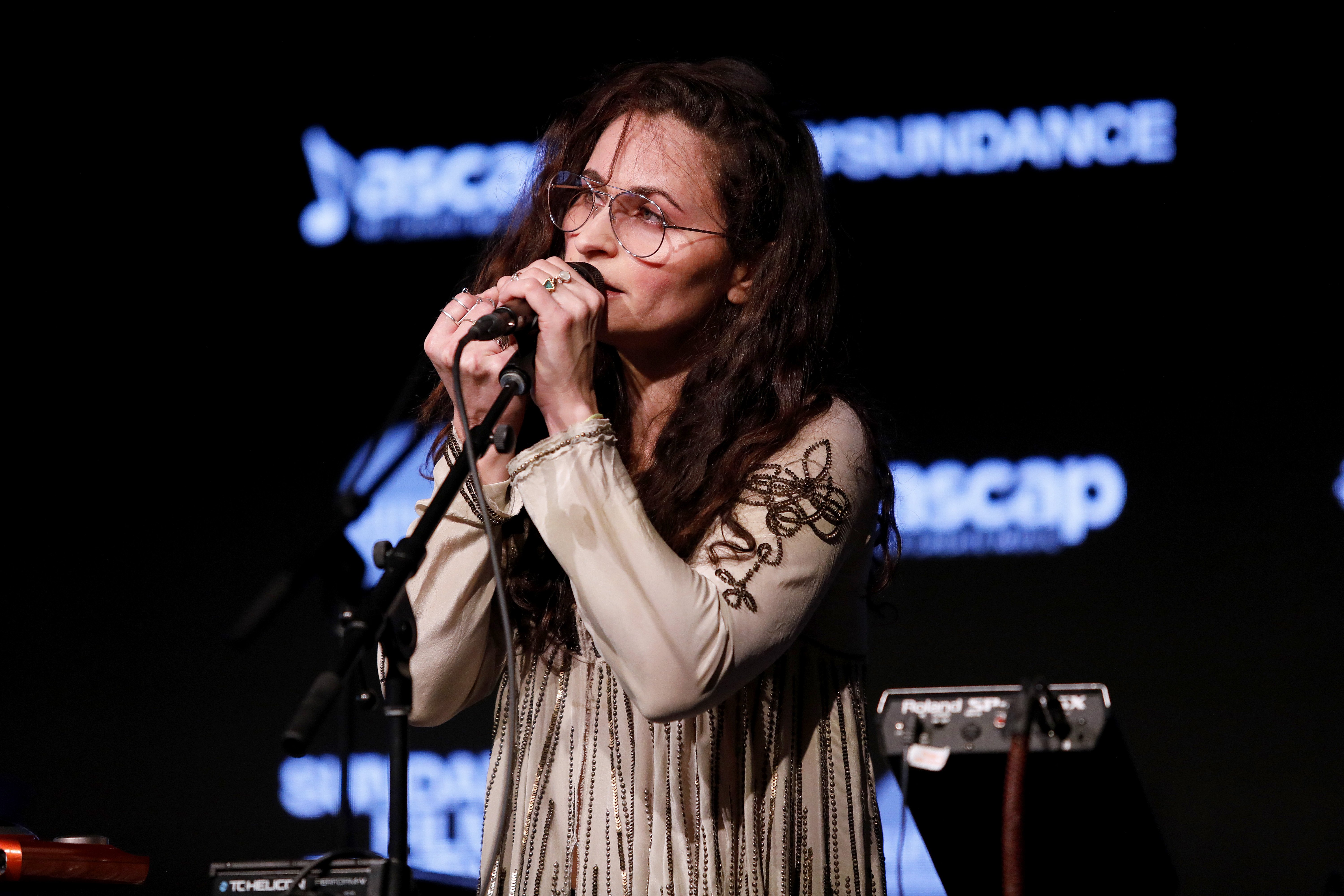 Rain Phoenix photographed as she performs onstage during the 2020 Sundance Film Festival in Park City | Source: Getty Images