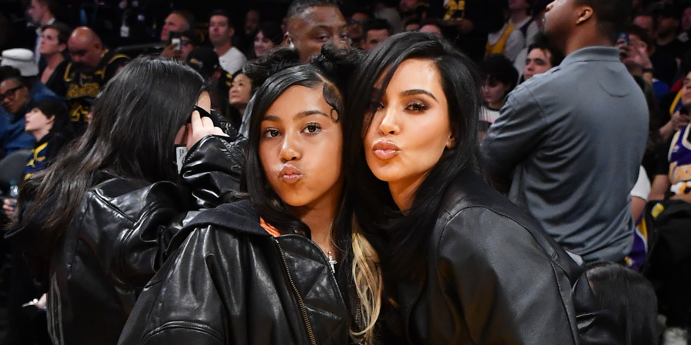 North West and Kim Kardashian | Source: Getty Images