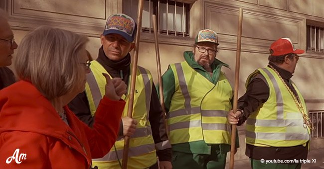 Trois éboueurs ont décidé d'encourager les parisiens à nettoyer la ville avec une chanson amusante