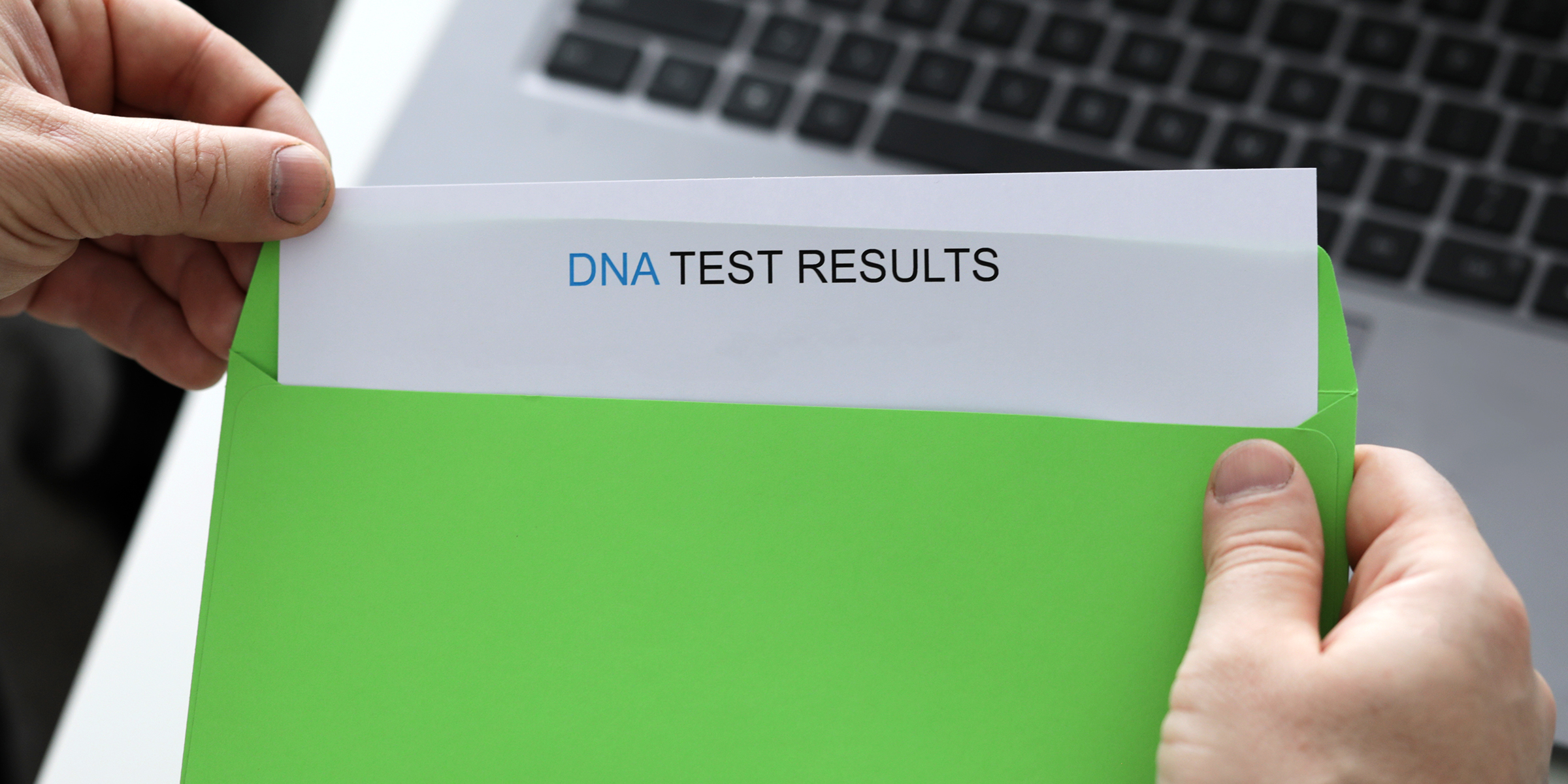 An envelope with DNA test results | Source: Shutterstock