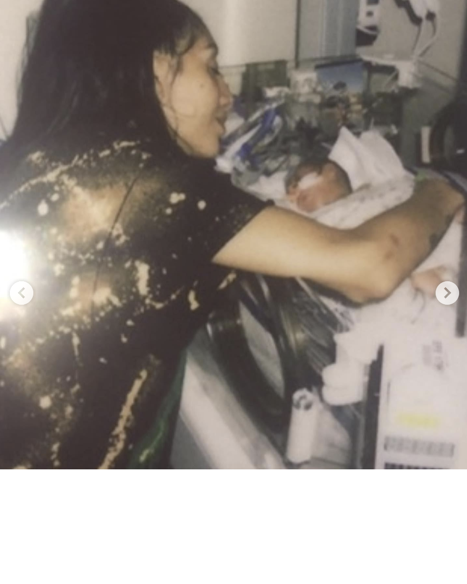 Soraya Love with her baby son Kai Love, as seen in a post dated September 15, 2023 | Source: Instagram/sorayaspanish