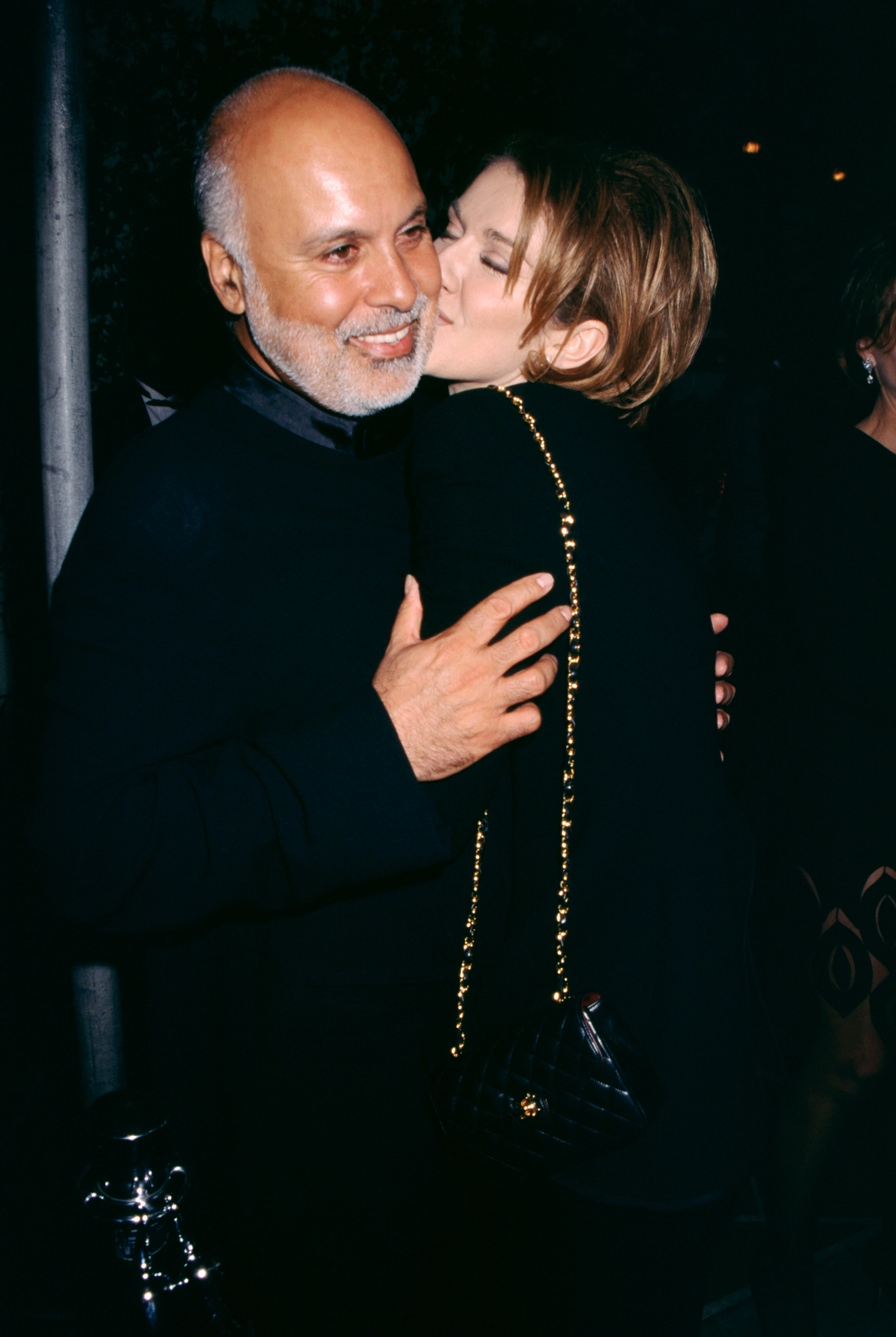Rene Angelil and Celine Dion during the 38th Annual Grammy Awards on February 28, 1996 in Los Angeles, California. | Source: Getty Images