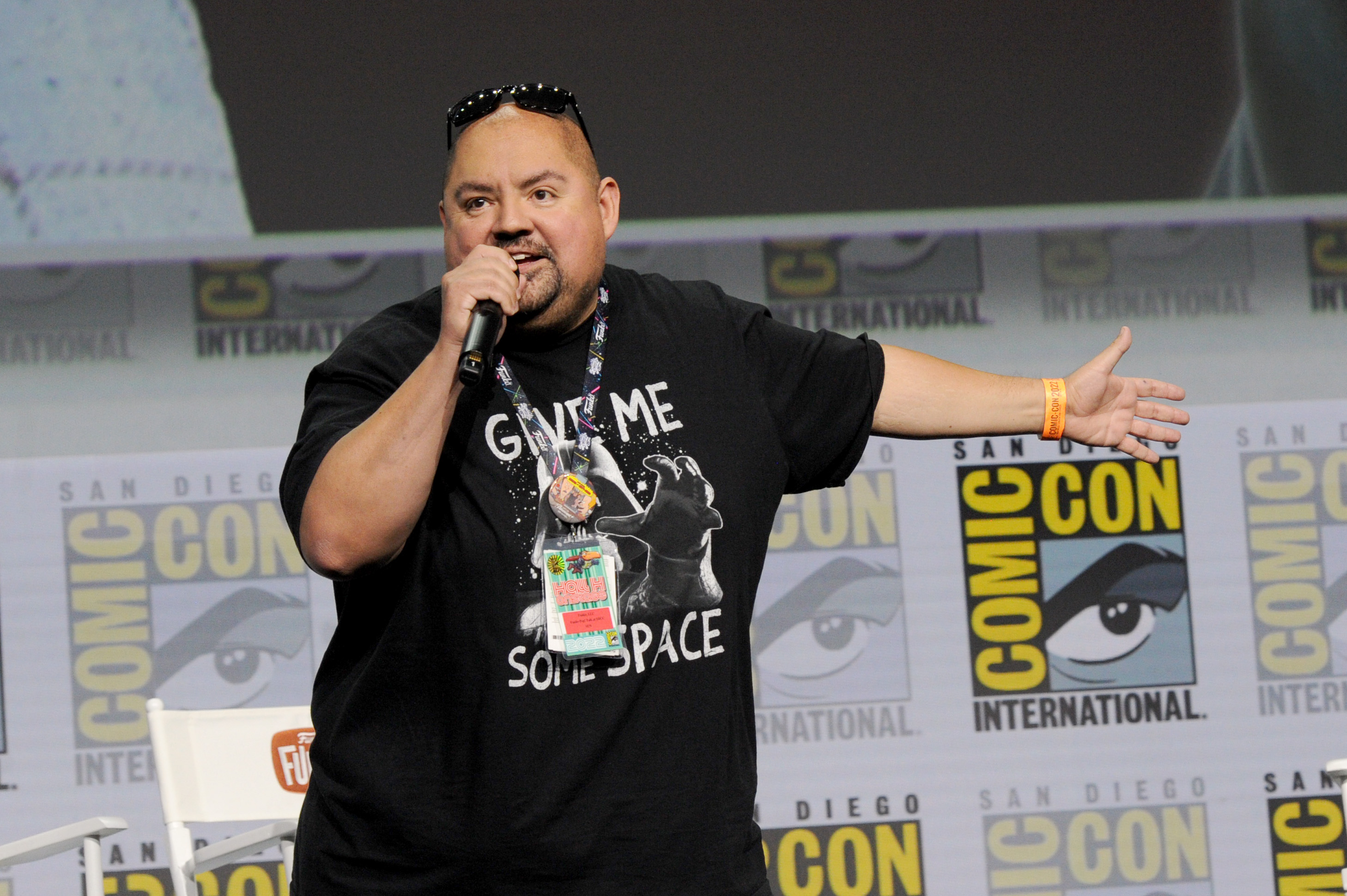 Gabriel Iglesias at Funko: Pop Talk Live! Panel at the 2022 Comic-Con International: San Diego, in California. | Source: Getty Images