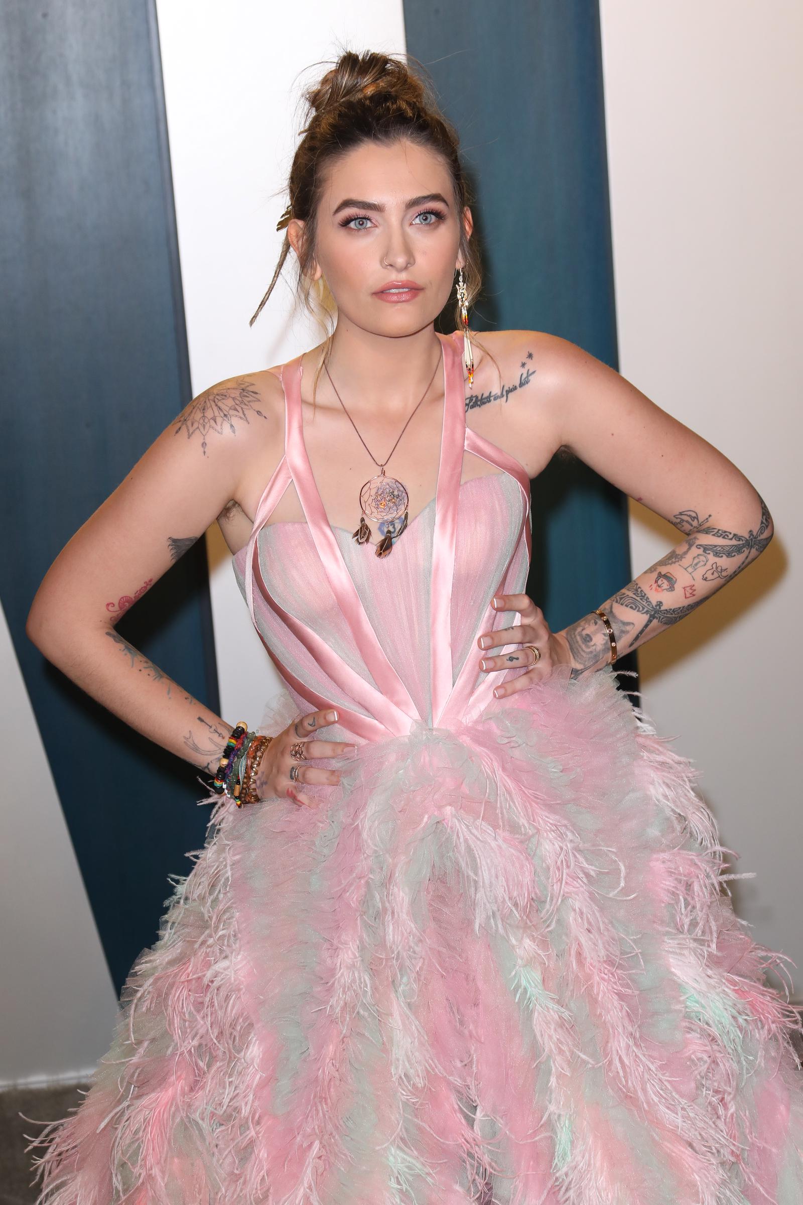 Paris Jackson attends the 2020 Vanity Fair Oscar Party on February 9, 2020 in Beverly Hills, California. | Source: Getty Images