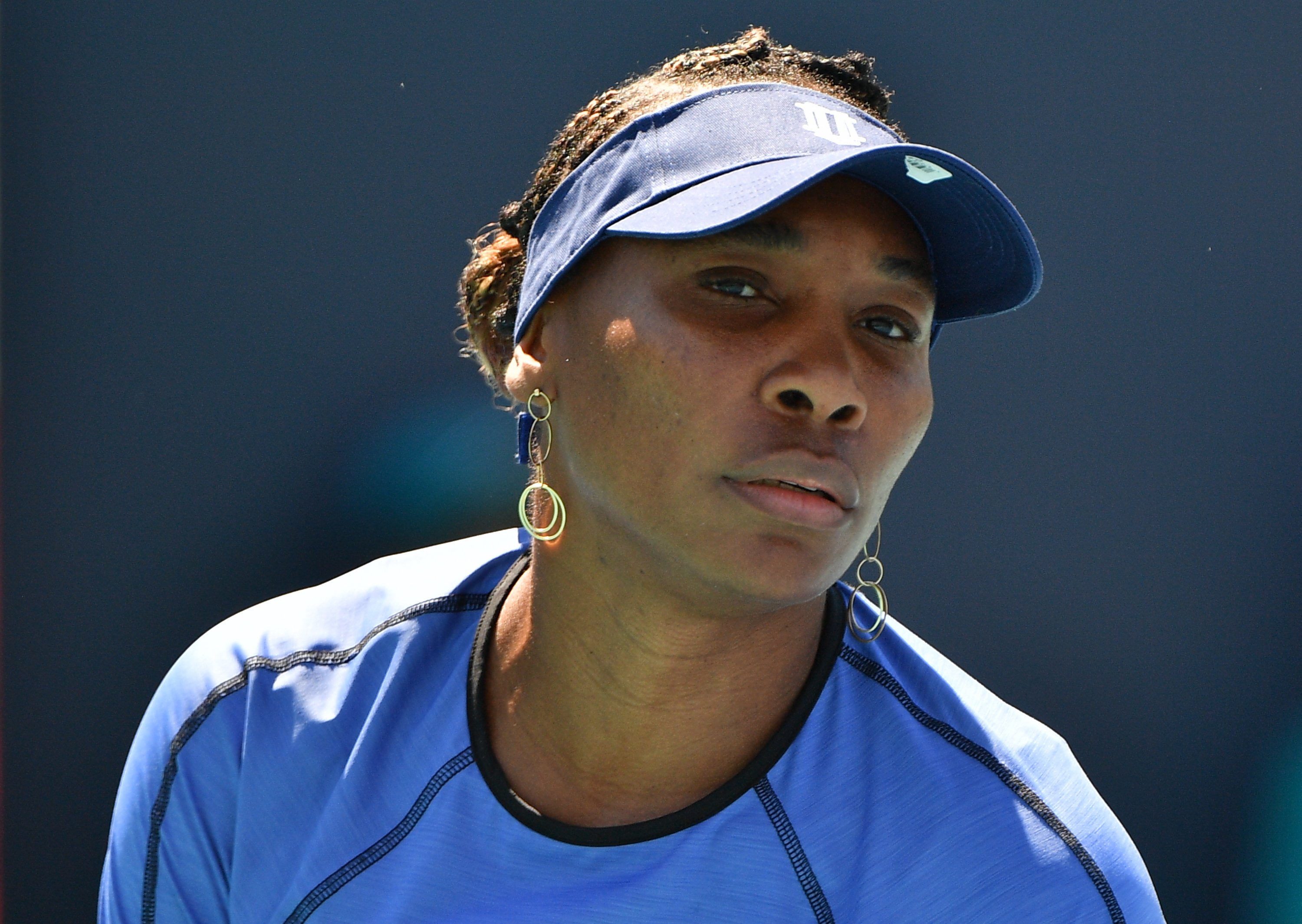 Venus Williams at the Miami Open at Hard Rock Stadium on March 22, 2019 in Miami Gardens, Florida.|Source: Getty Images