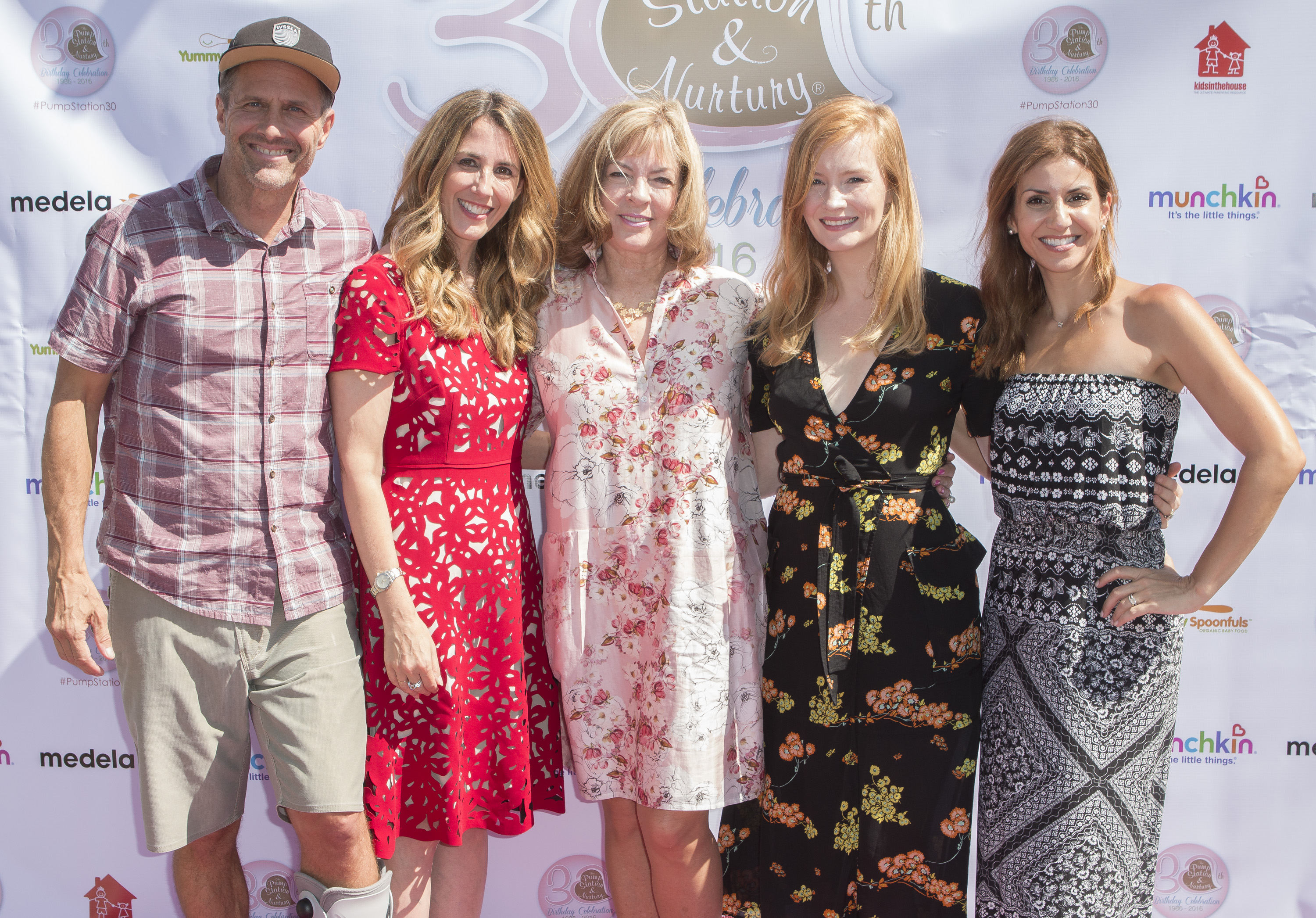 The actor, Dr. Jill Campbell, Dr. Jill Stamm, producer and environmental/human dignity advocate Kimberly Van Der Beek and CBSLA co-host and author Jill Simonian on August 14, 2016, in Los Angeles, California | Source: Getty Images