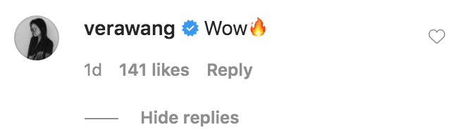 Vera Wang commented on a picture of Taraji P. Henson wearing a swimsuit | Source: Instagram.com/tarajiphenson