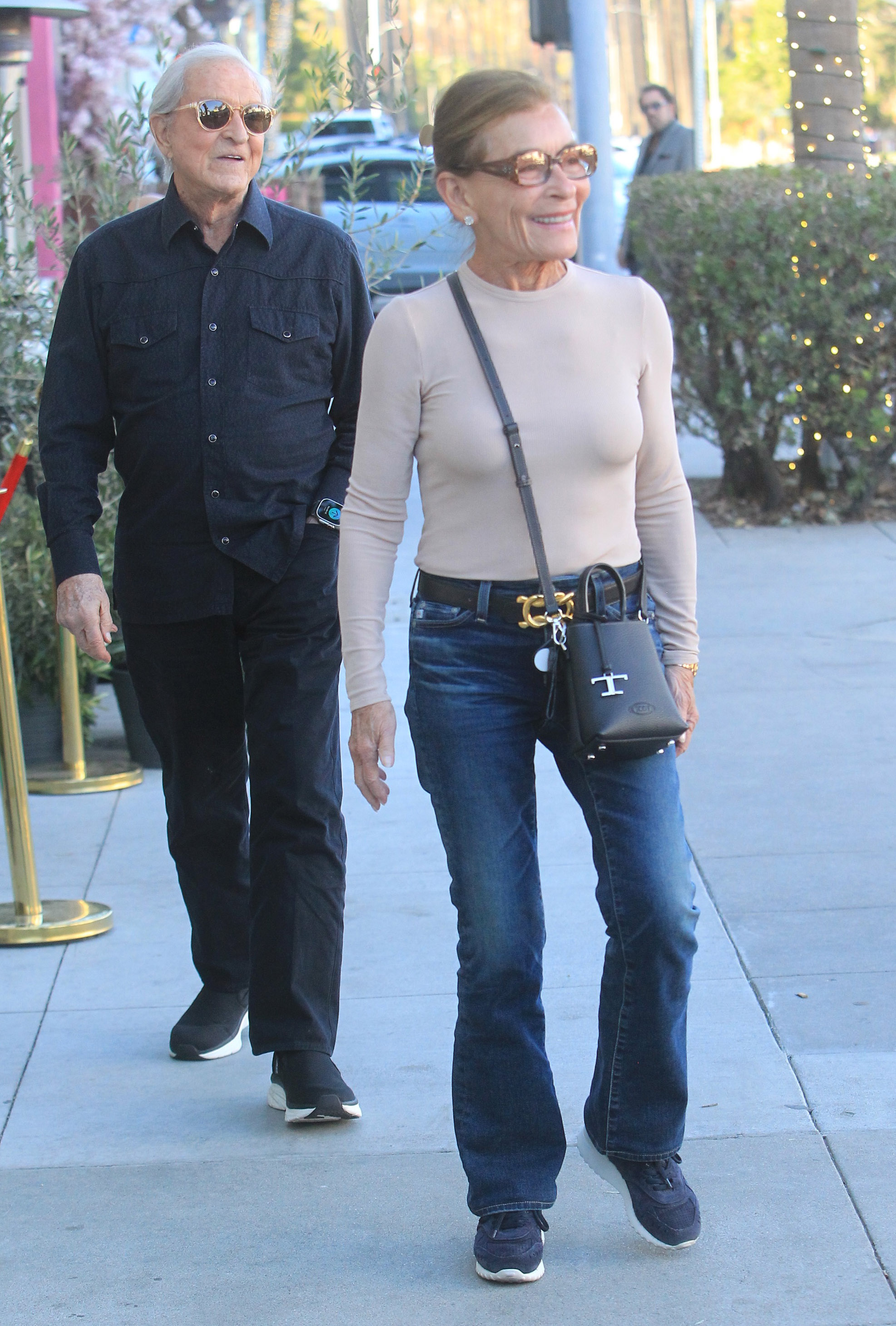 Judge Judy Sheindlin and her husband Jerry Sheindlin spotted in Los Angeles, California on November 22, 2022 | Source: Getty Images