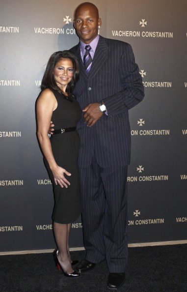 Ray Allen of the Boston Celtics with wife Shannon Williams attend the launch of Quai De L'ile in Support of Afghanistan World Foundation at The IAC Building in New York City, NY on October 22, 2008. I Image: Getty Images.