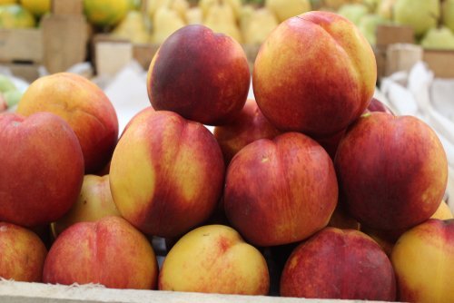 Nectarines at a store. | Photo: Shutterstock