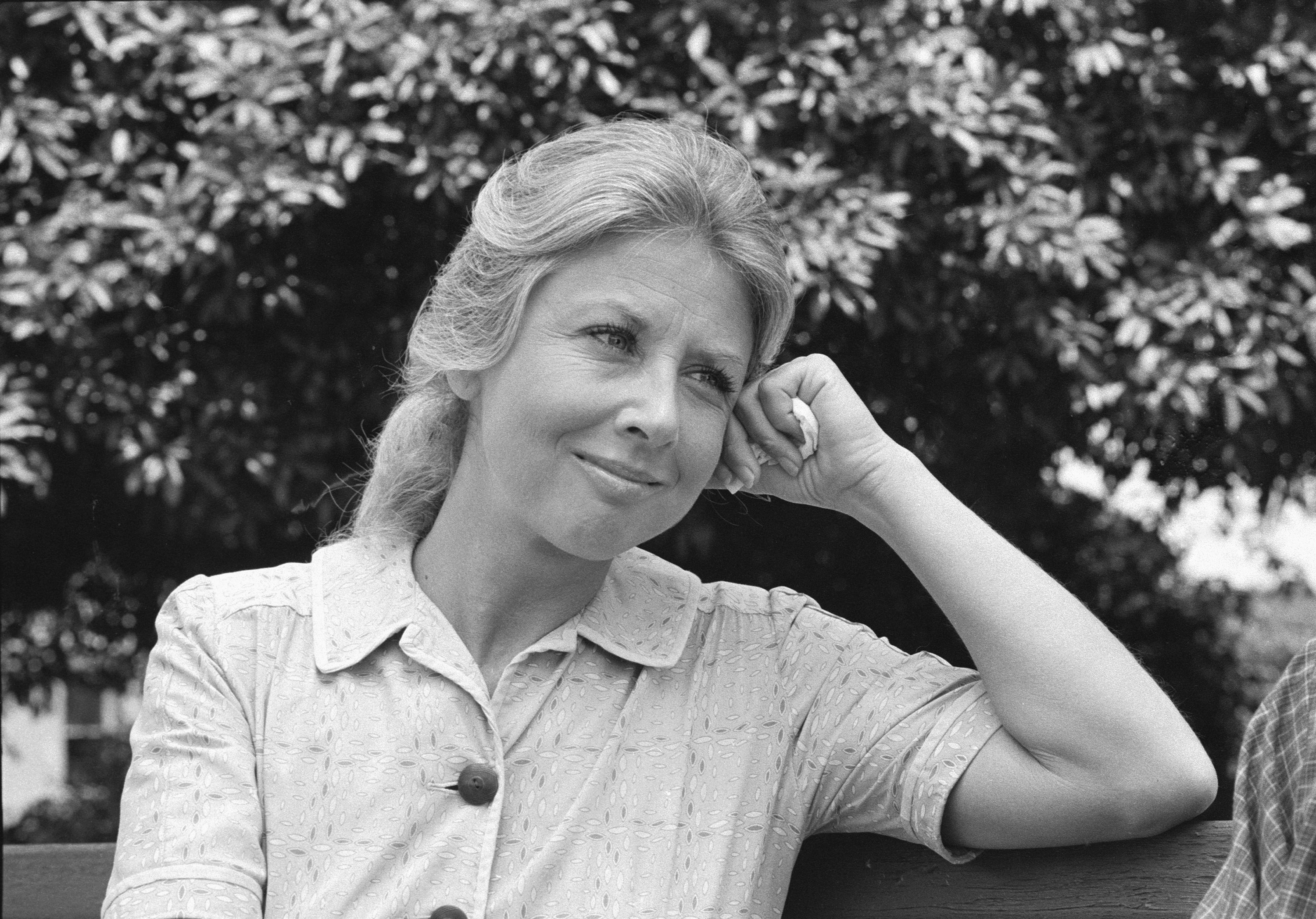 Michael Learned as Olivia Walton in "The Waltons" on "The Empty Nest" episode on June 16, 1978 ┃Source: Getty Images