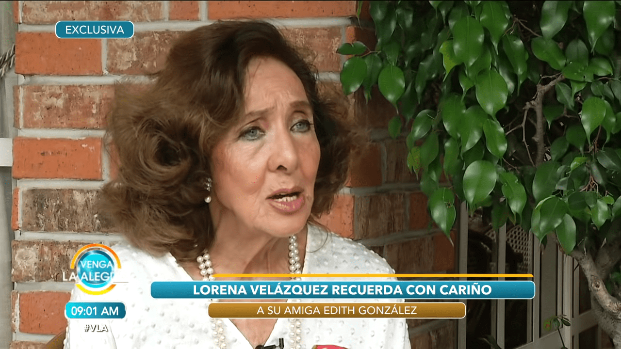 Lorena Velasquez hablando del caso de la mamá de Edith│Imagen tomada de: YouTube / Venga La Alegría