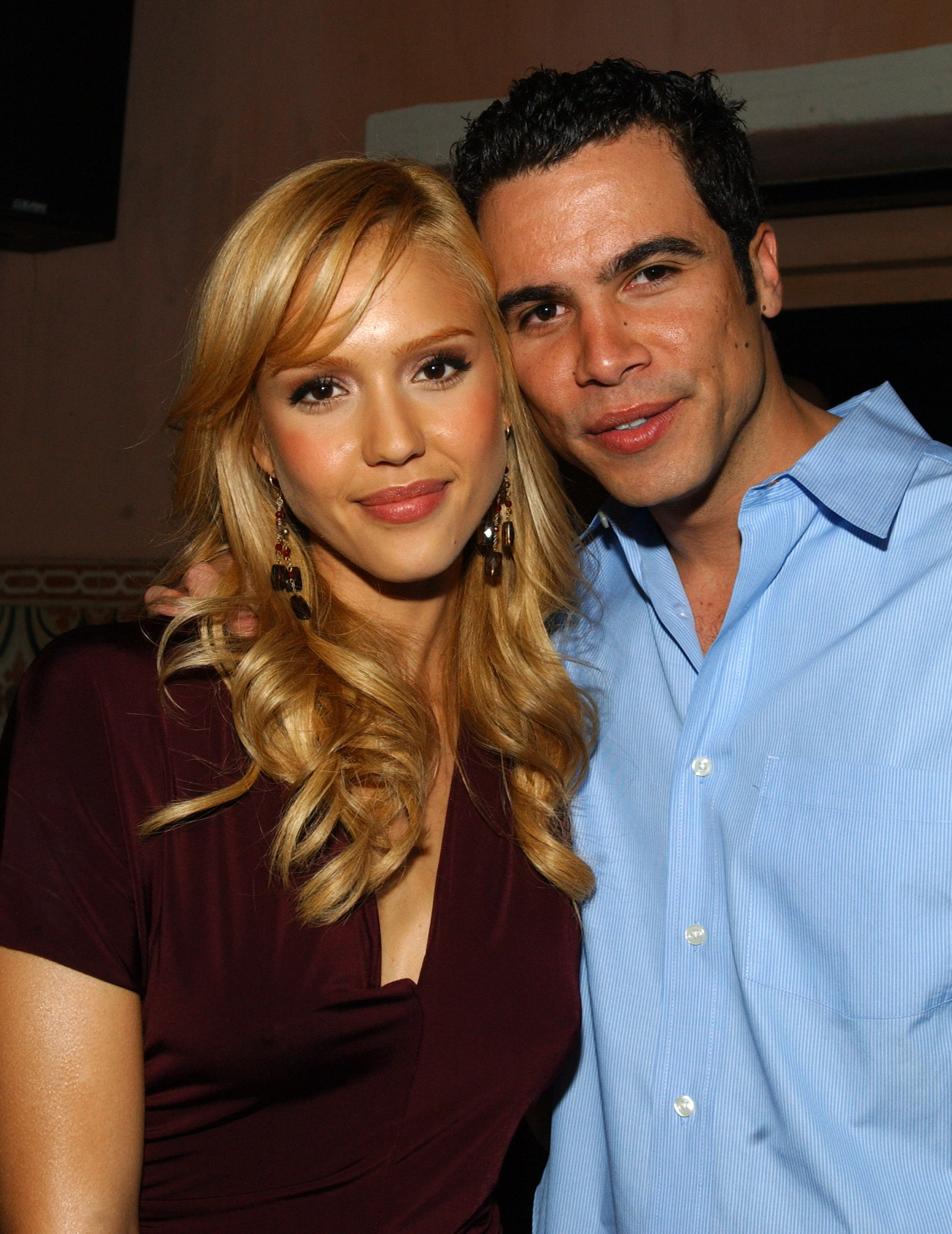 Jessica Alba and Cash Warren at GQ Magazine's celebration of the release of its April 2005 Issue featuring Alba on March 18, 2005 | Source: Getty Images