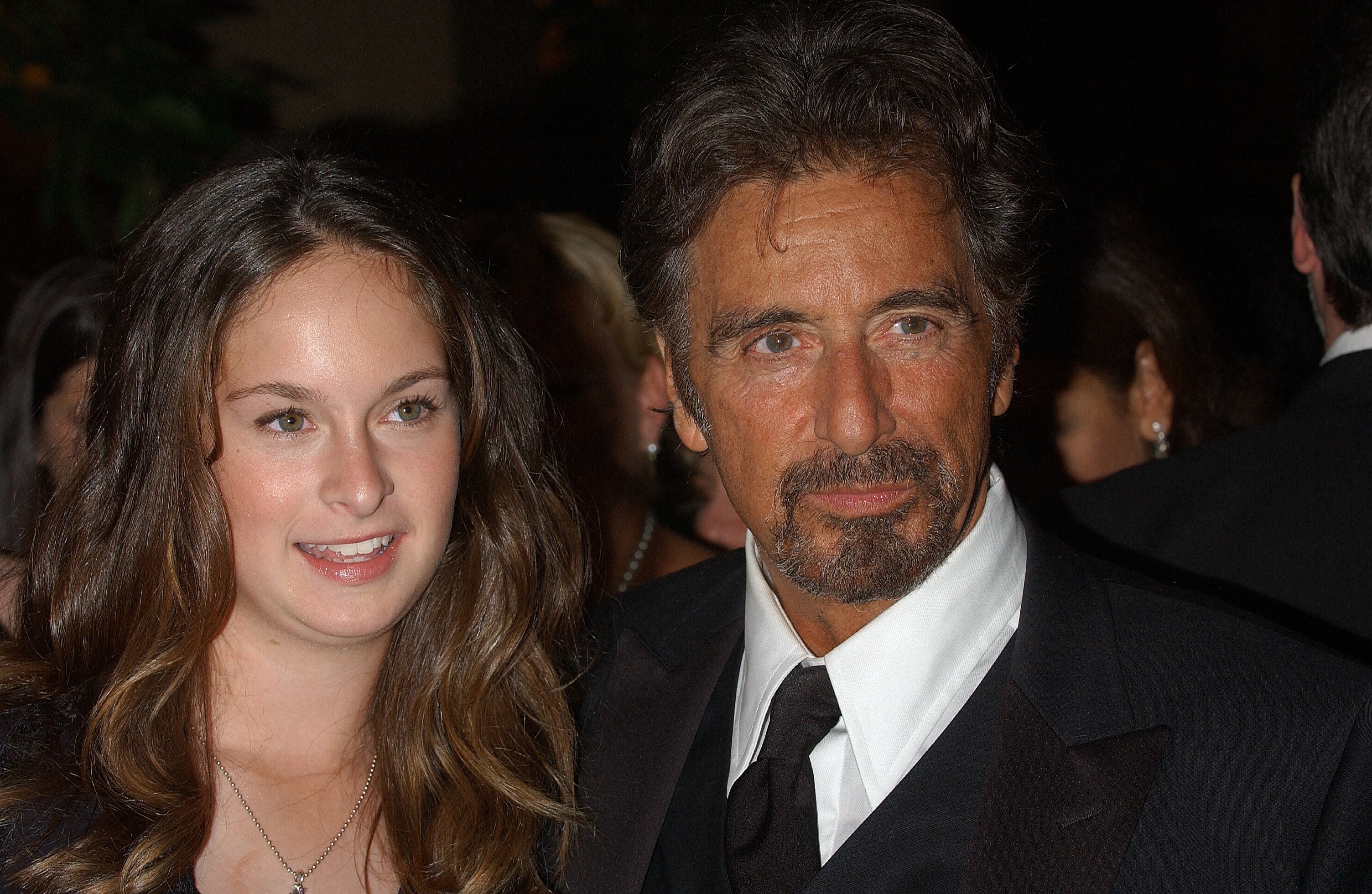 Al Pacino y su hija en Beverly Hills, 2005. | Foto: Getty Images