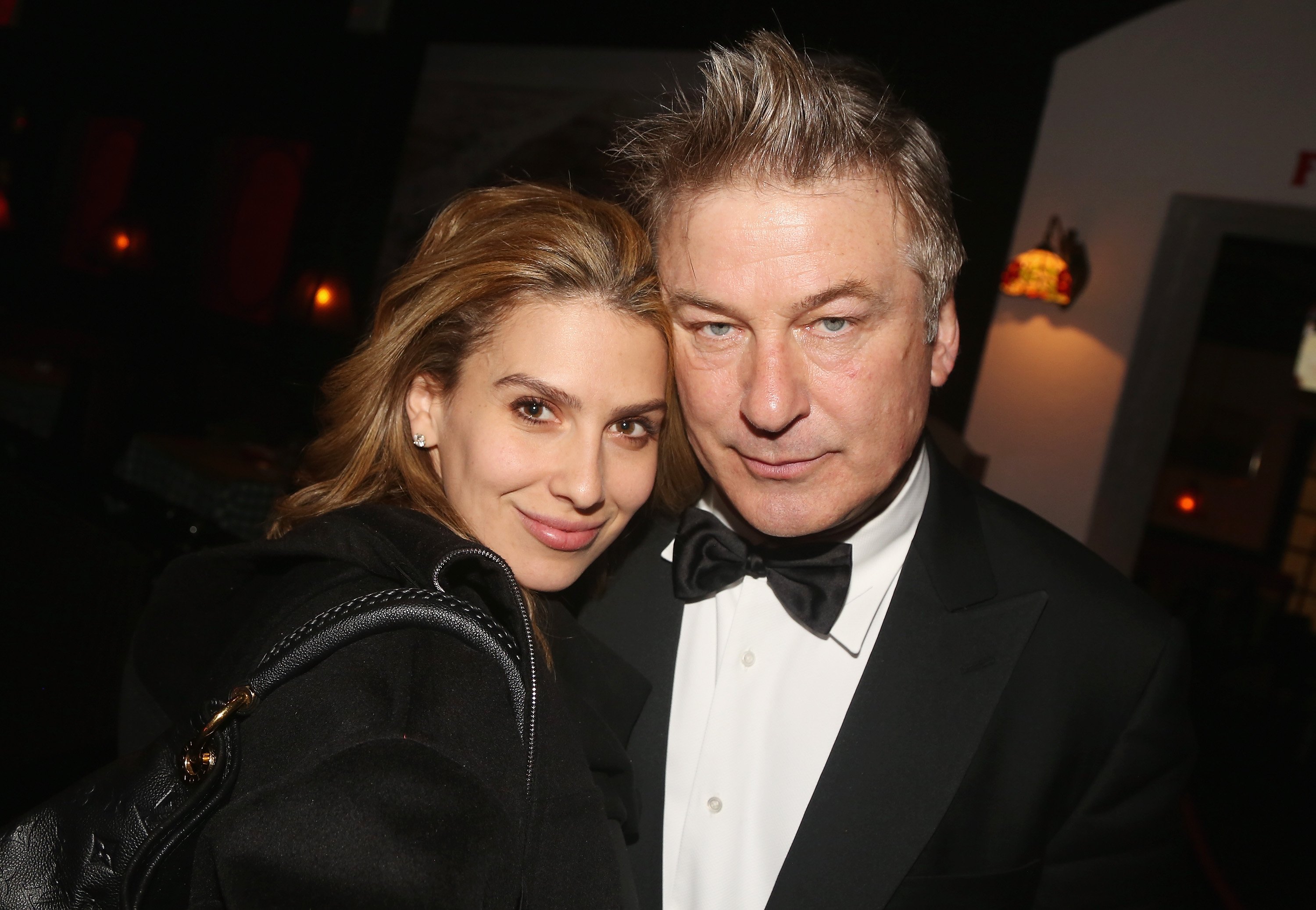 Hilaria and Alec Baldwin pictured at the after party for The Roundabout Theatre Company benefit performance of "Twentieth Century," 2019, New York City. | Photo: Getty Images