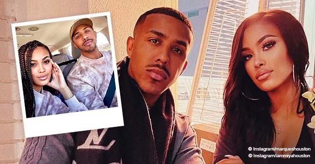 Marques Houston & His Much Younger Wife Miya Rock Matching Sweaters in ...