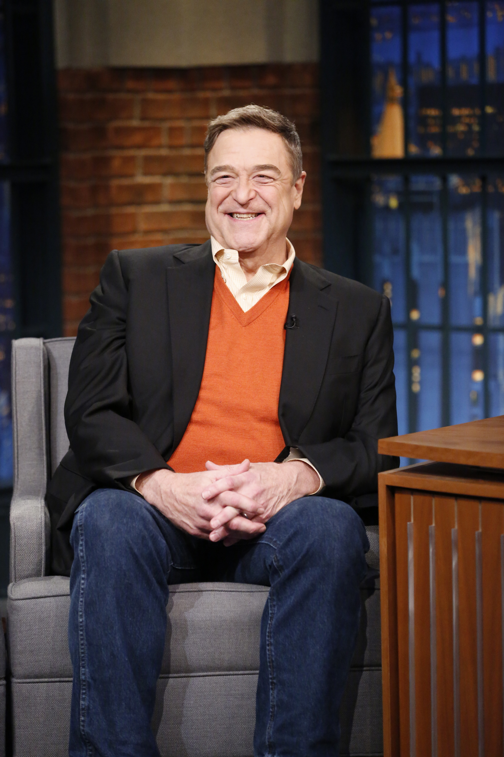 John Goodman during an interview on November 7, 2016 | Source: Getty Images