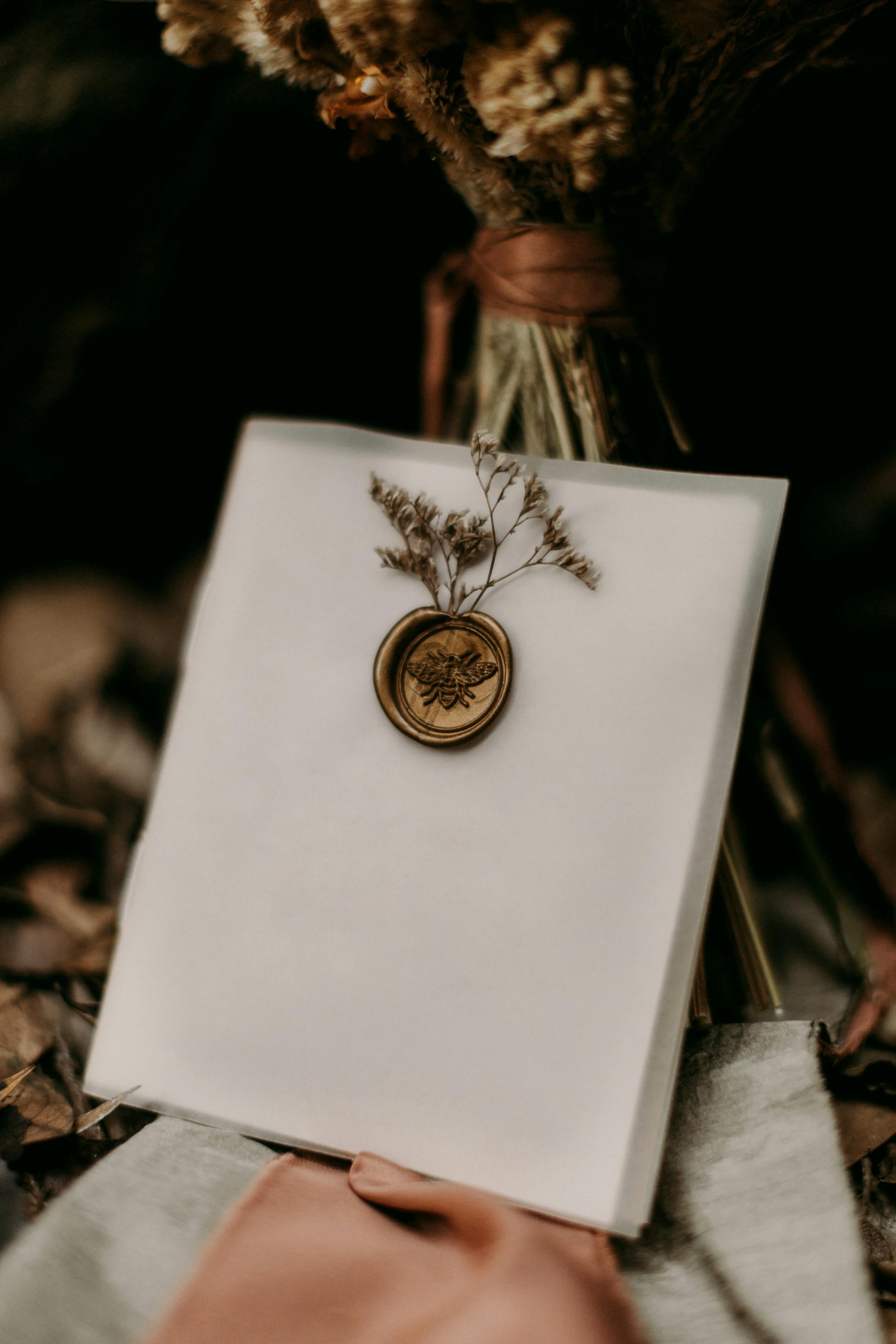 A wedding invitation | Source: Pexels