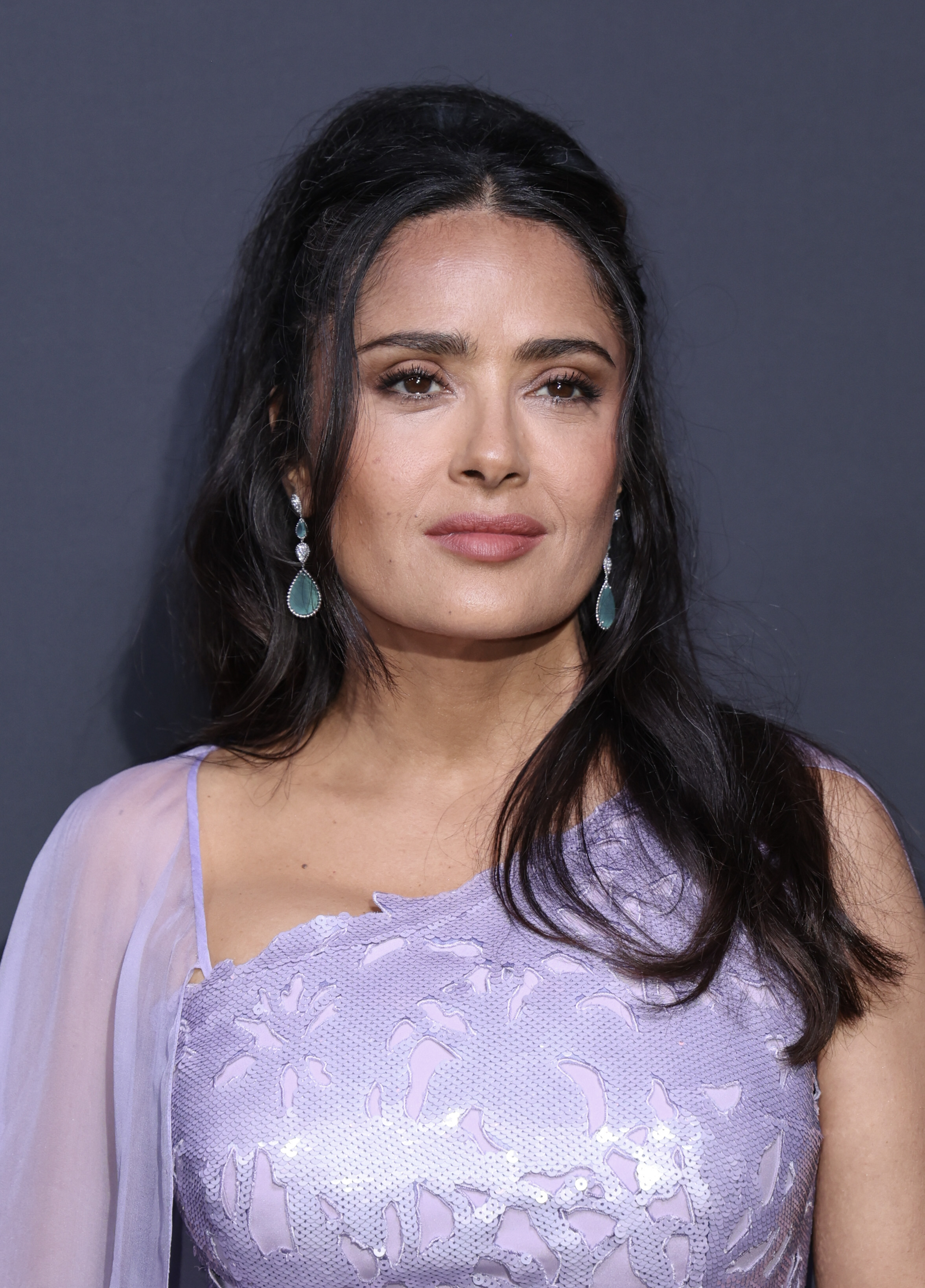 Salma Hayek during the 77th annual Cannes Film Festival at on May 19, 2024, in Cannes, France. | Source: Getty Images