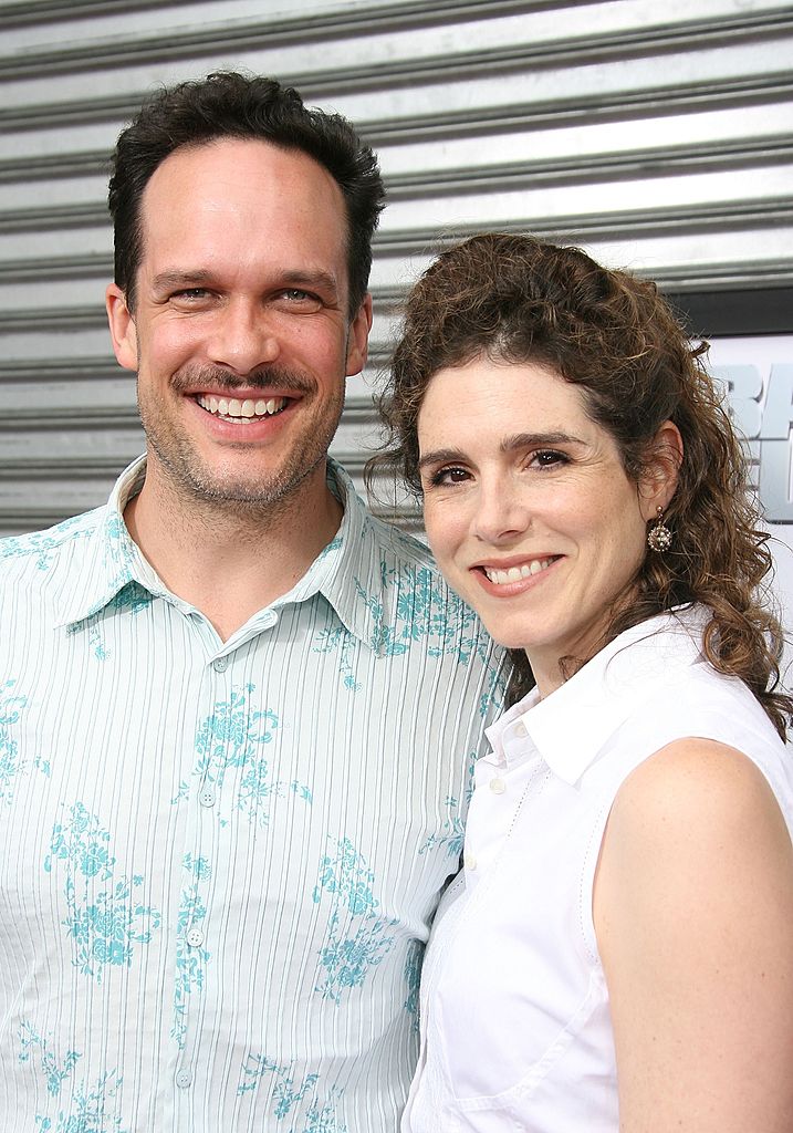 Diedrich Bader and wife Dulcy Rogers attend the premiere of Rogue Pictures' "Balls of Fury"  | Getty Images