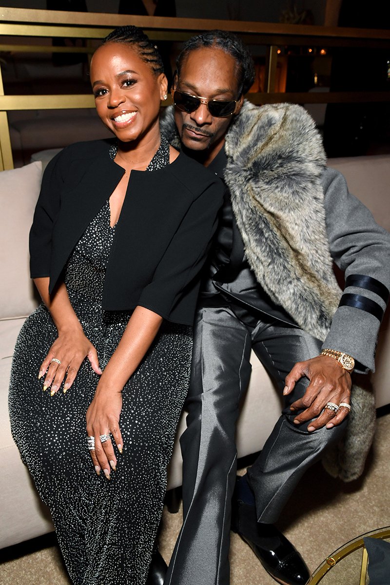Shante Broadus and Snoop Dogg attend Sean Combs 50th Birthday Bash presented by Ciroc Vodka on December 14, 2019 in Los Angeles, California. I Image: Getty Images.