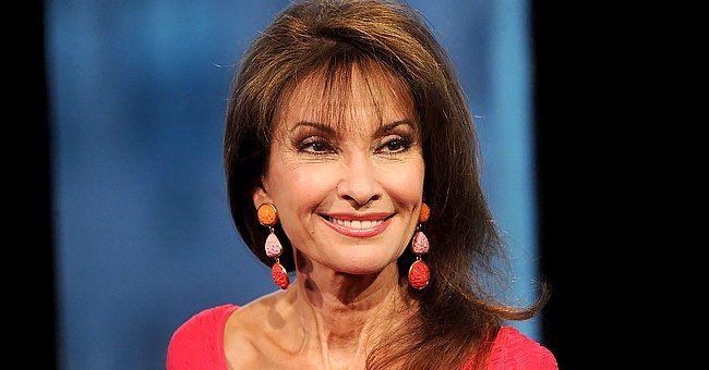 Susan Lucci 74 Shows Off Her Age Defying Figure Posing In A Tight Red