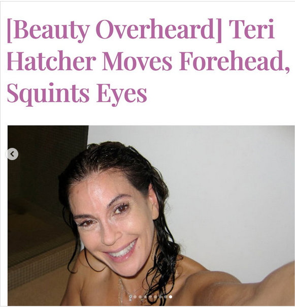 Teri Hatcher's photos from 2010, from a post dated August 5, 2025 | Source: Instagram/officialterihatcher