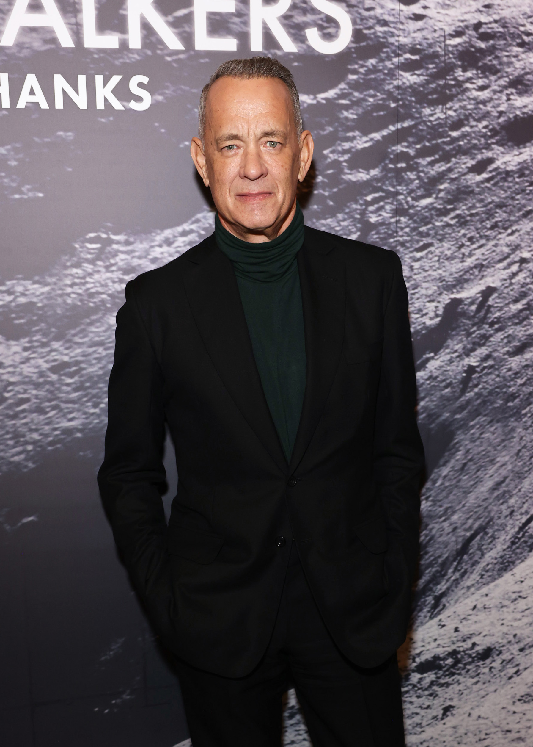 Tom Hanks at the premiere of "The Moonwalkers: A Journey With Tom Hanks" in London, England on December 5, 2023 | Source: Getty Images