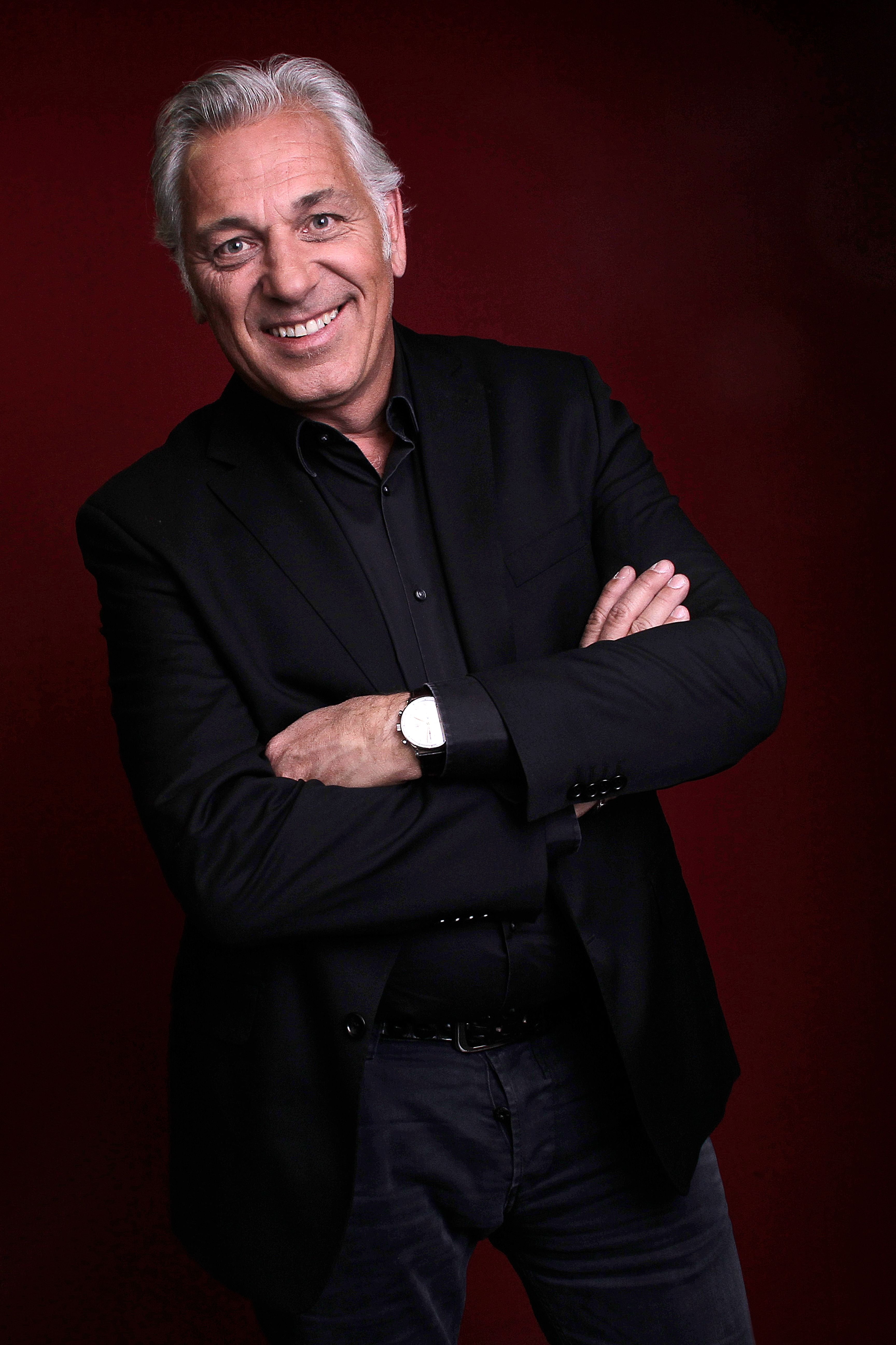 Stéphane Thebaut pose lors d'une session de portrait à Paris, France le 20/04/2017. | Photo : Getty Images