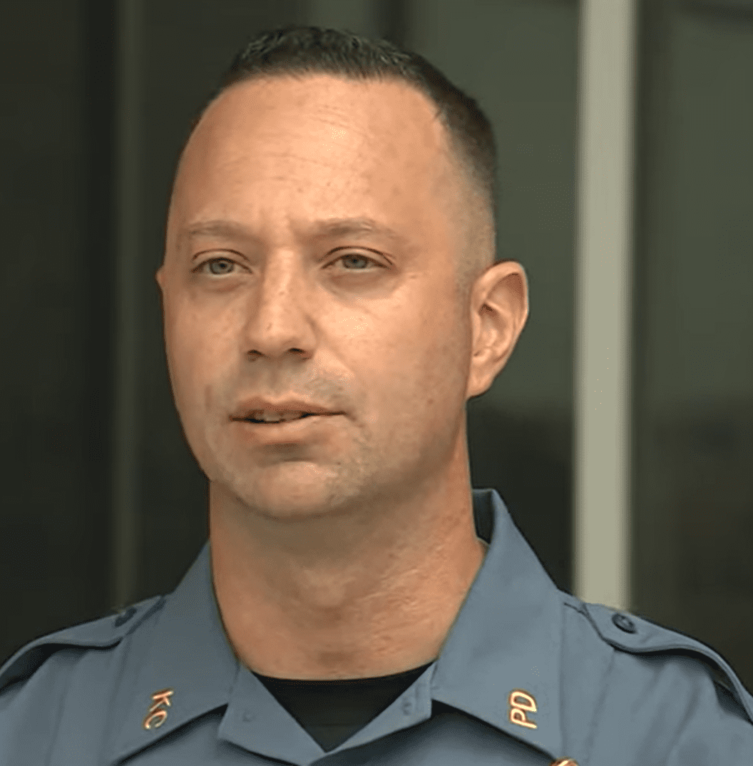 Police Sergeant Jake Becchina. | Source: youtube.com/WJHL