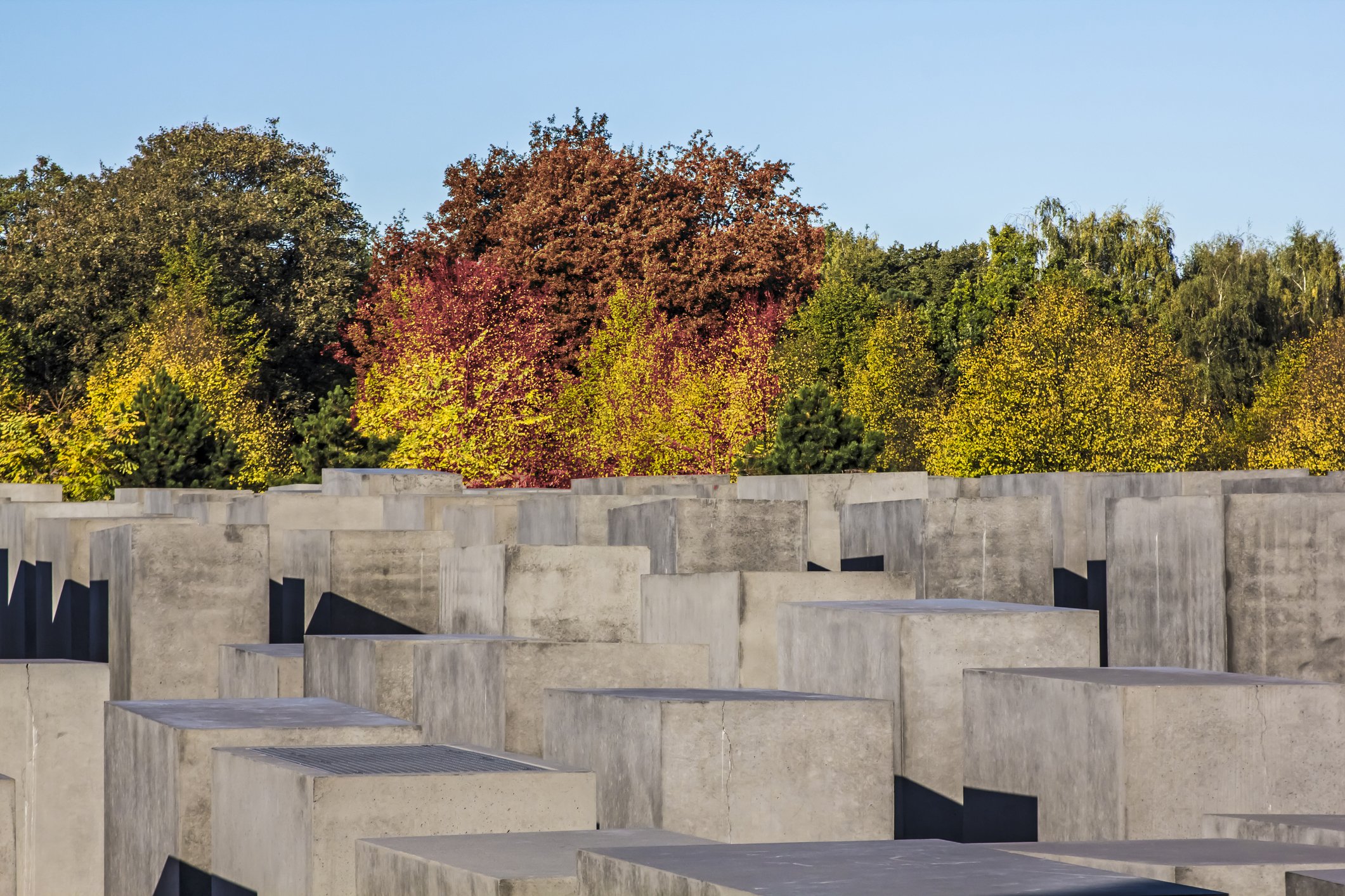 The Memorial to the Murdered Jews of Europe, also known as the Holocaust Memorial | Photo: Getty Images