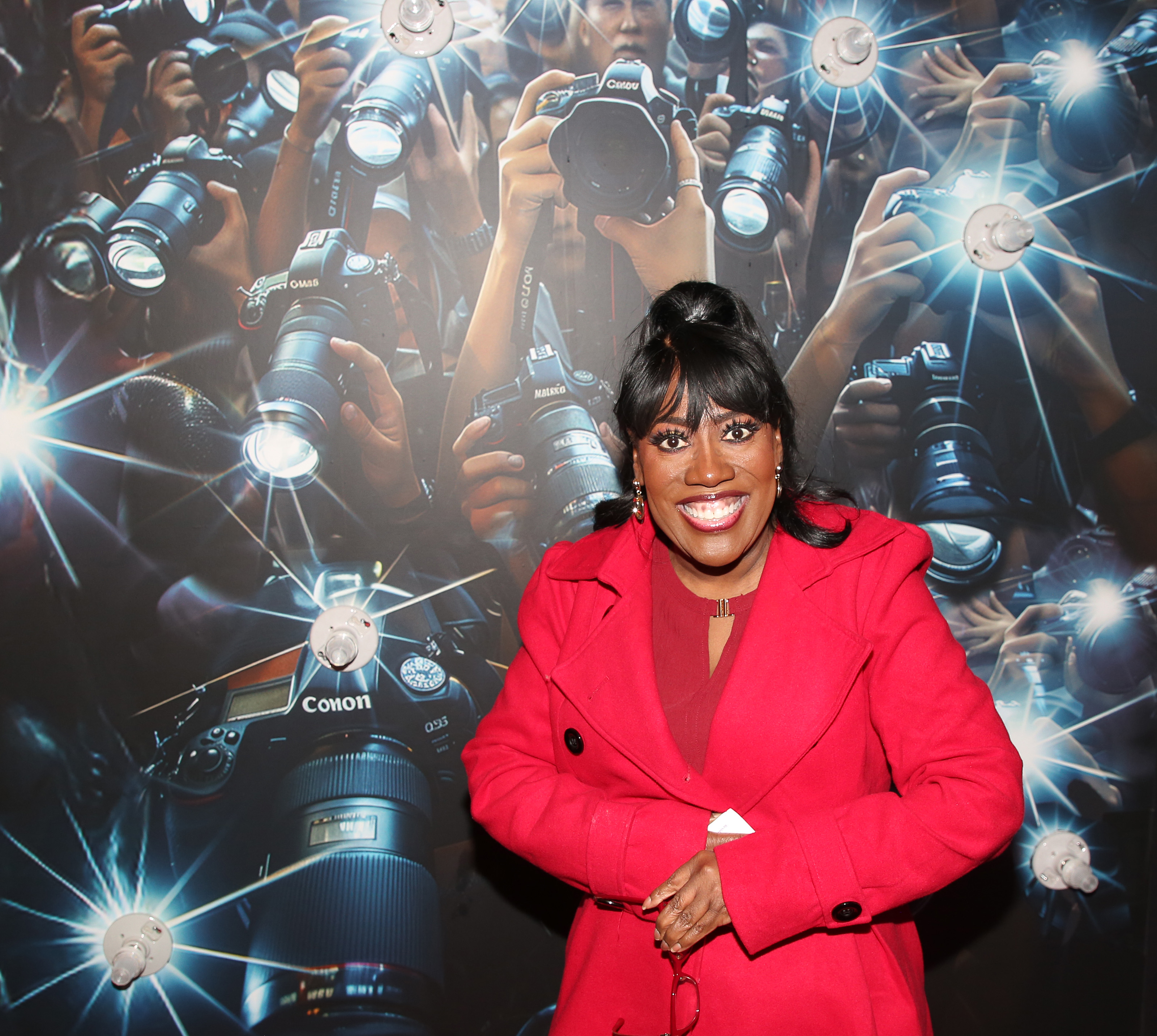 Sheryl Underwood poses as she celebrates her guest-hosting "The View" on March 10, 2026 | Source: Getty Images