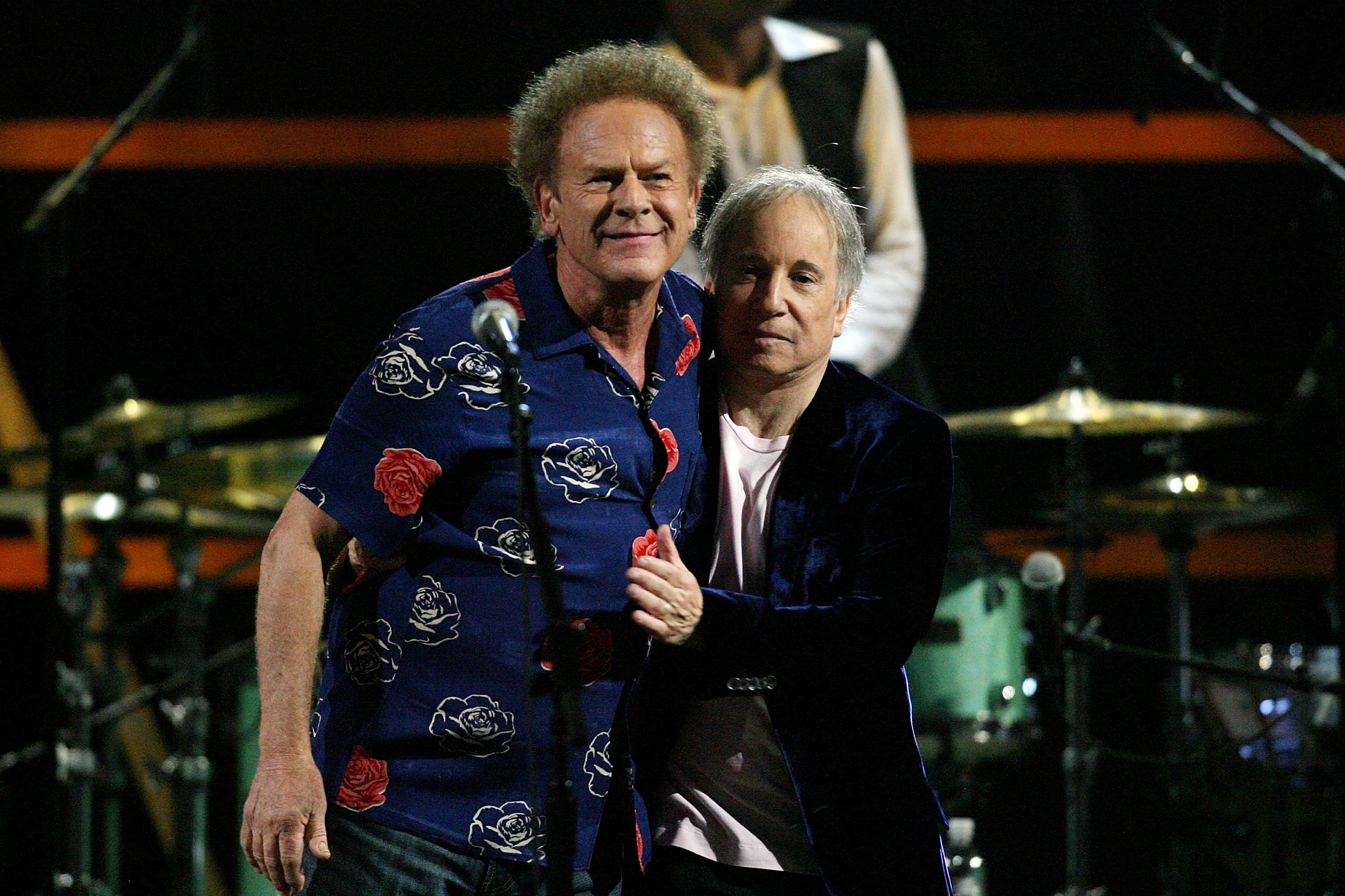 Paul Simon and Art Garfunkel  in New York in 2009. | Source: Getty Images 
