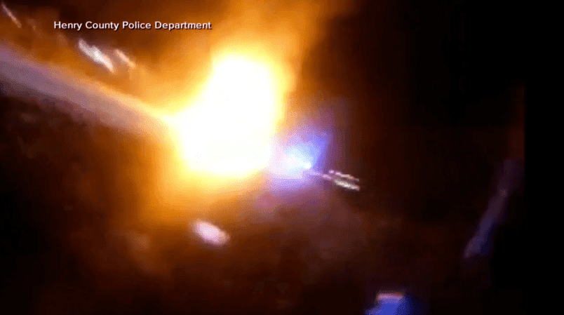 Momento de la explosión | Imagen tomada de: ABC