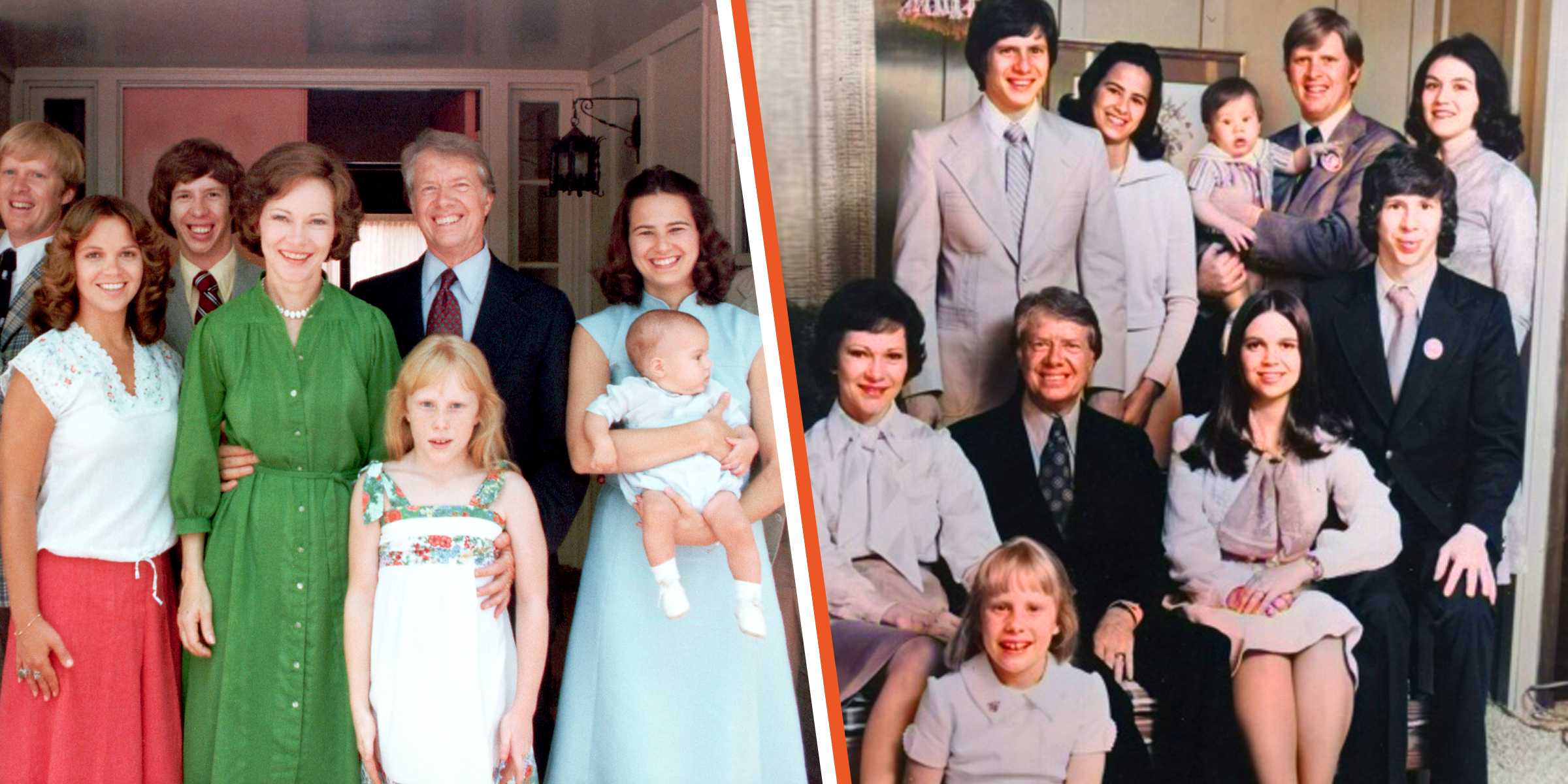 Rosalynn and Jimmy Carter with family | Source: Getty Images
