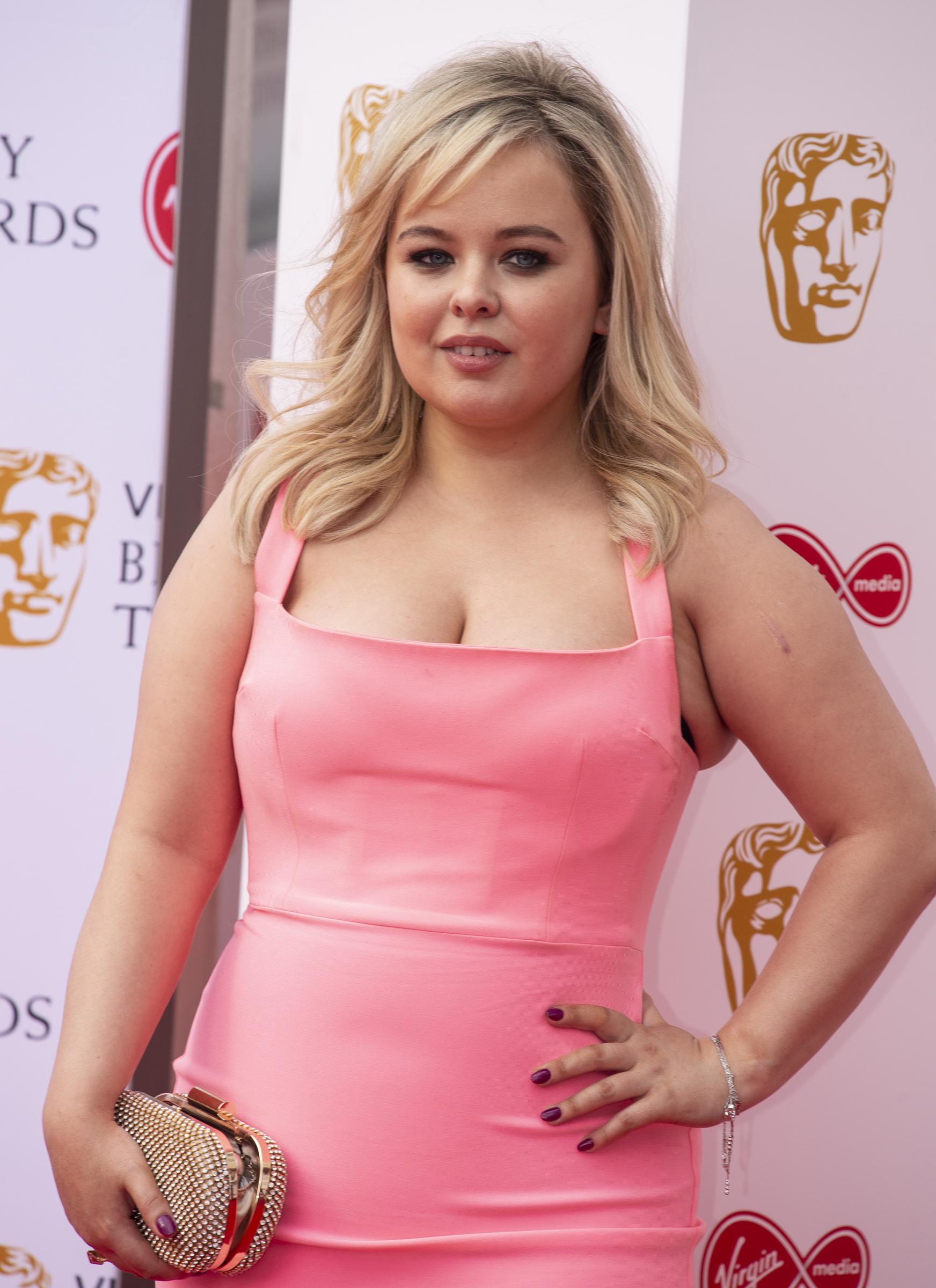 The actress attends the Virgin Media British Academy Television Awards on May 12, 2019, in London, England. | Source: Getty Images