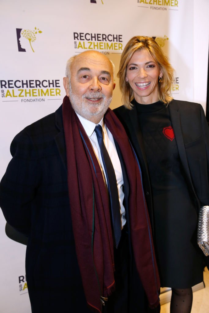 Gérard Jugnot et son épouse Patricia Campi assistent au Gala de charité contre la maladie d'Alzheimer à la salle Pleyel le 12 février 2018 à Paris, France. | Photo : Getty Images
