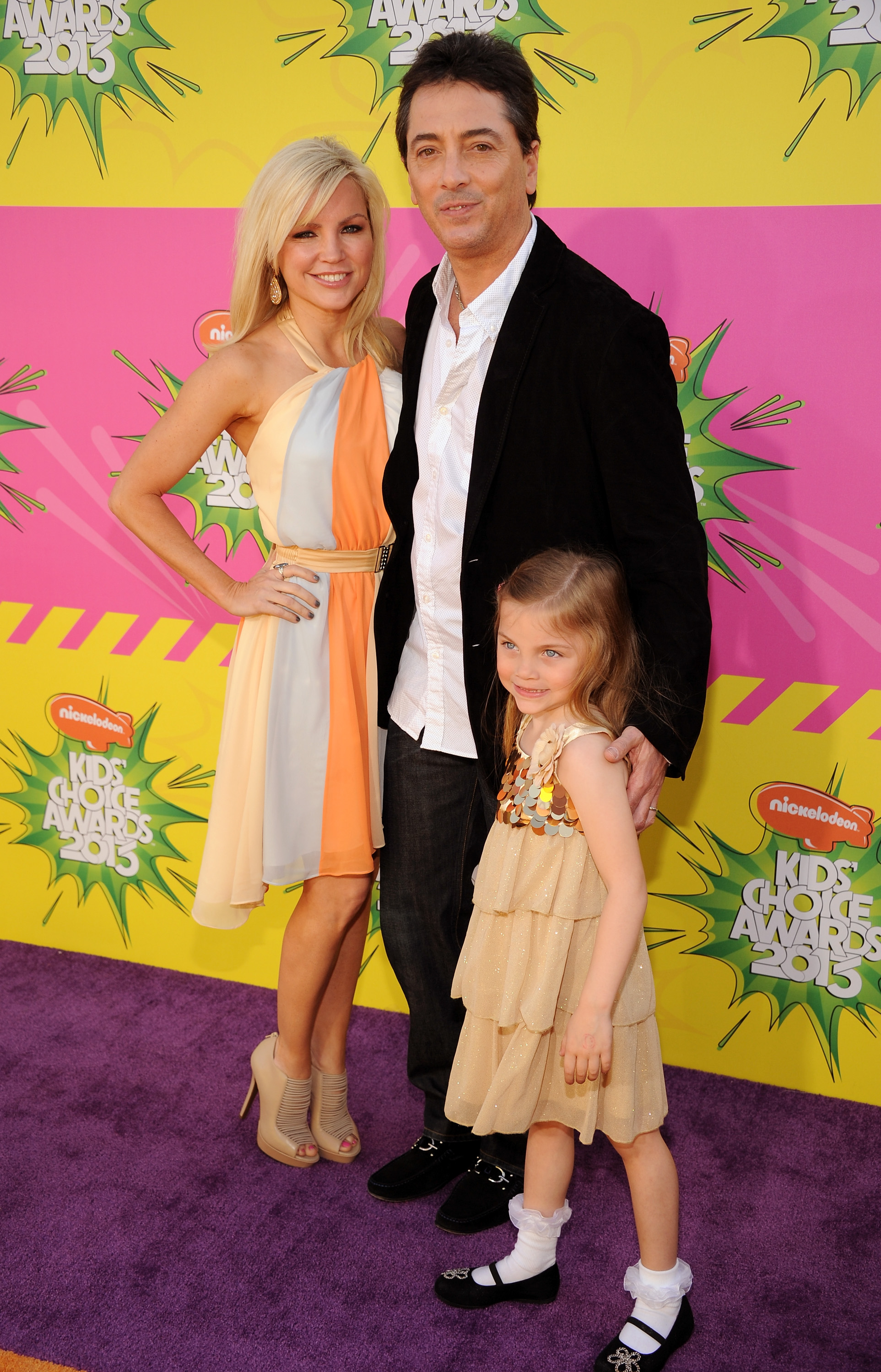 Scott Baio and Renee Sloan with their daughter Bailey in California in 2013 | Source: Getty Images