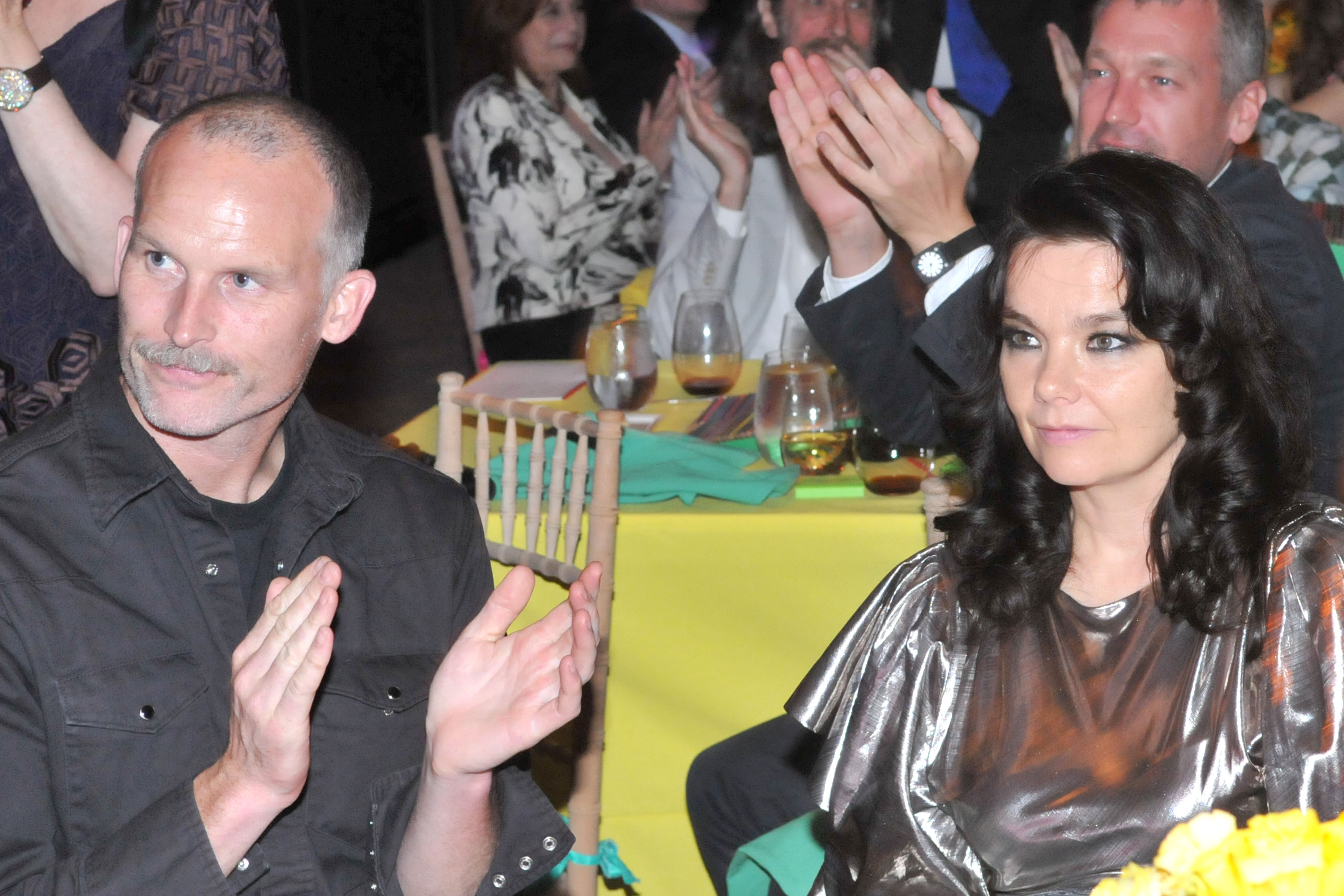 Matthew Barney and Bjork attend AMERICAN PATRONS of TATE Artists' Dinner at Hearst Tower on May 4, 2010, in New York City. | Source: Getty Images