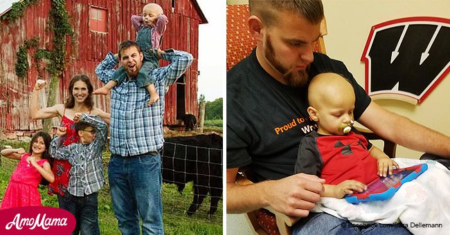 Die Beine taten dem kleinen Jungen weh, und die Ärzte beschuldigten sofort den Vater