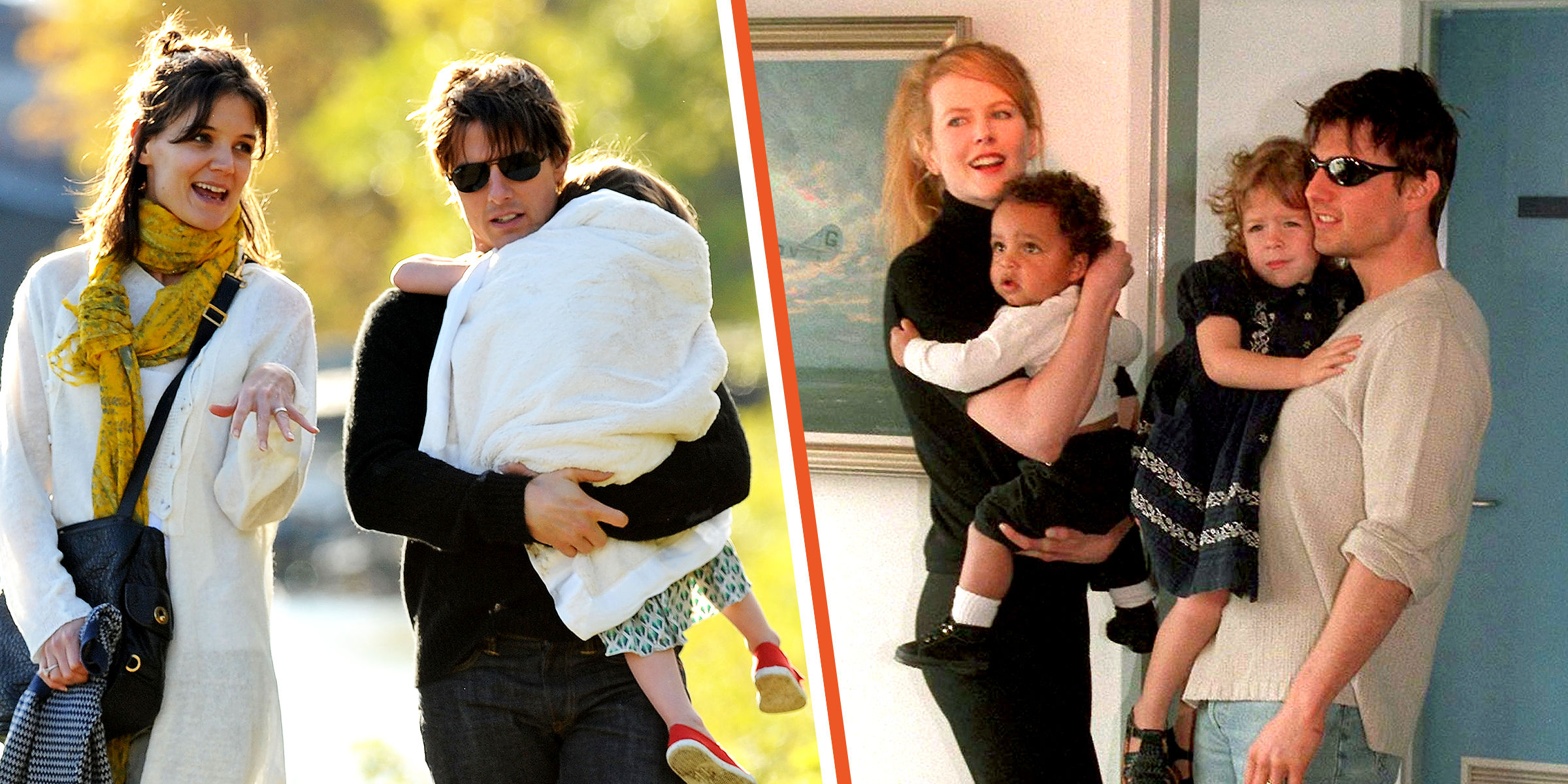 A famous actress and Tom Cruise with their daughter. | Nicole Kidman, Connor, Bella, and Tom Cruise | Source: Getty Images