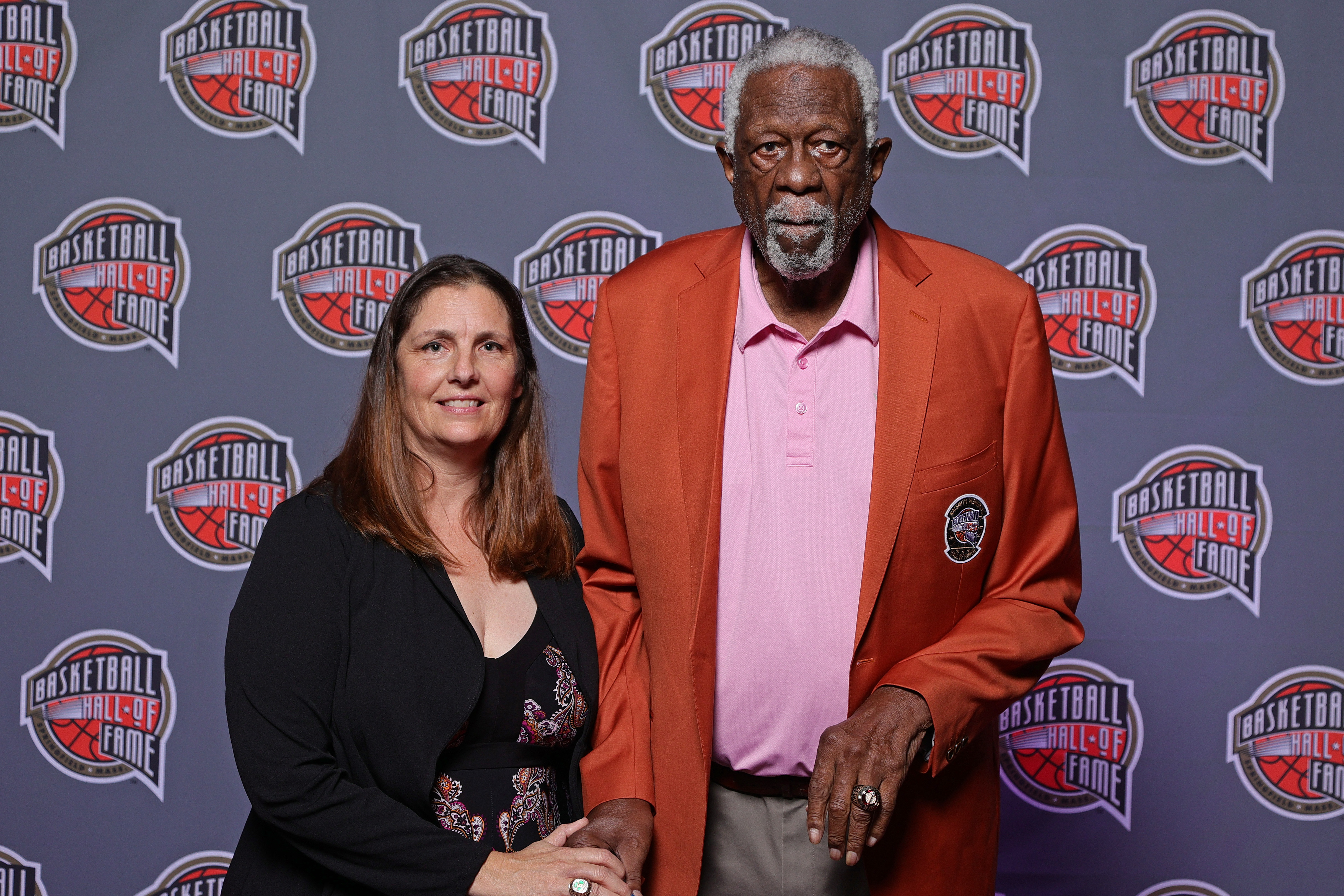 Jeannine and Bill Russell during the Class of 2021 Tip-Off Celebration and Awards Gala as part of the 2021 Basketball Hall of Fame Enshrinement Ceremony on September 10, 2021, in Uncasville, Connecticut. | Source: Getty Images